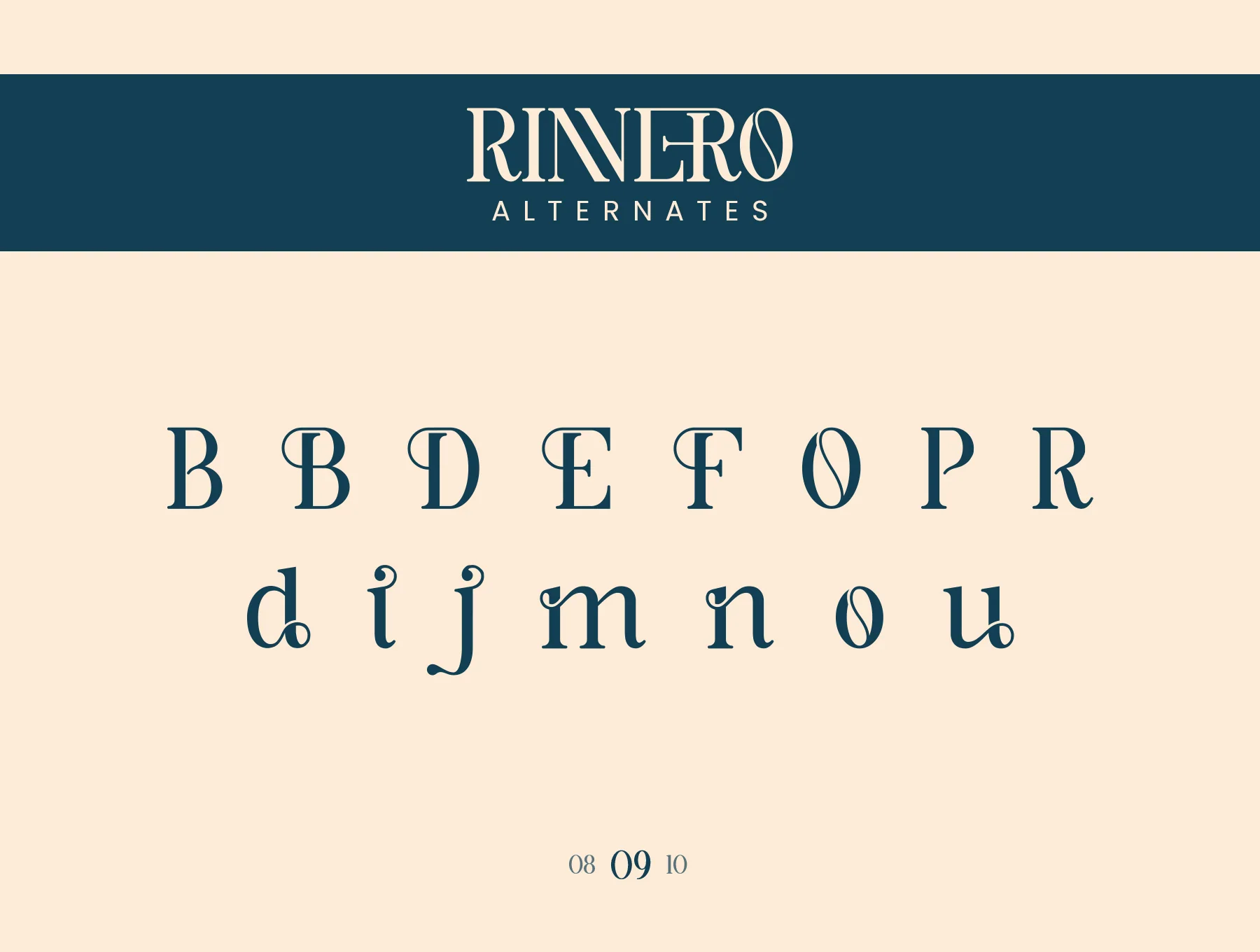 Rinnero Serif 9