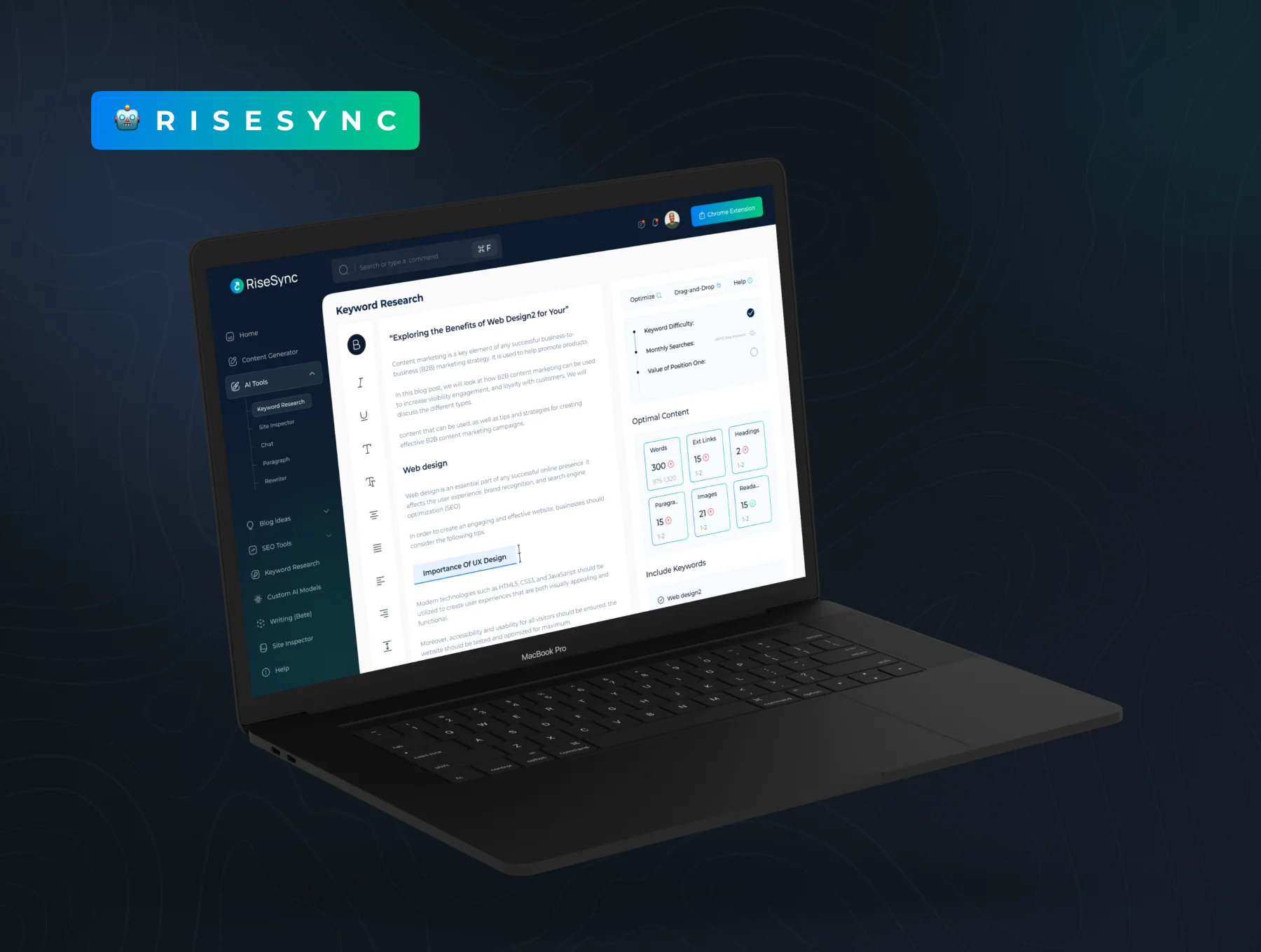 RISESYNC - Ai Writing Tool Dashboard UI Kit 5