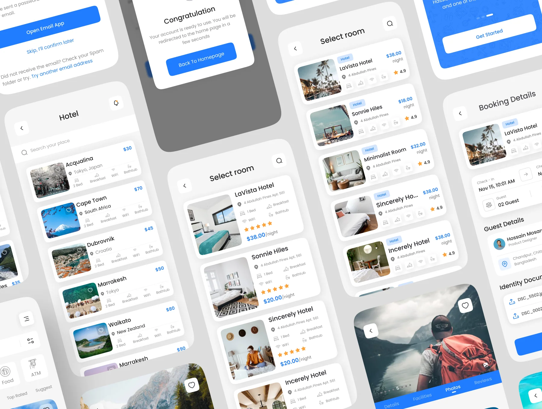 Roam - Travel App UI Kit 6