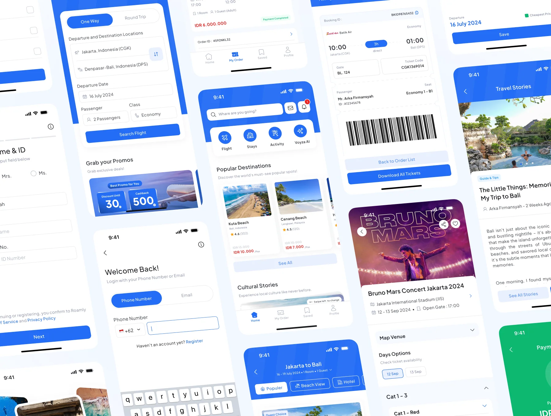 Voyza - Travel Booking App UI Kit 5