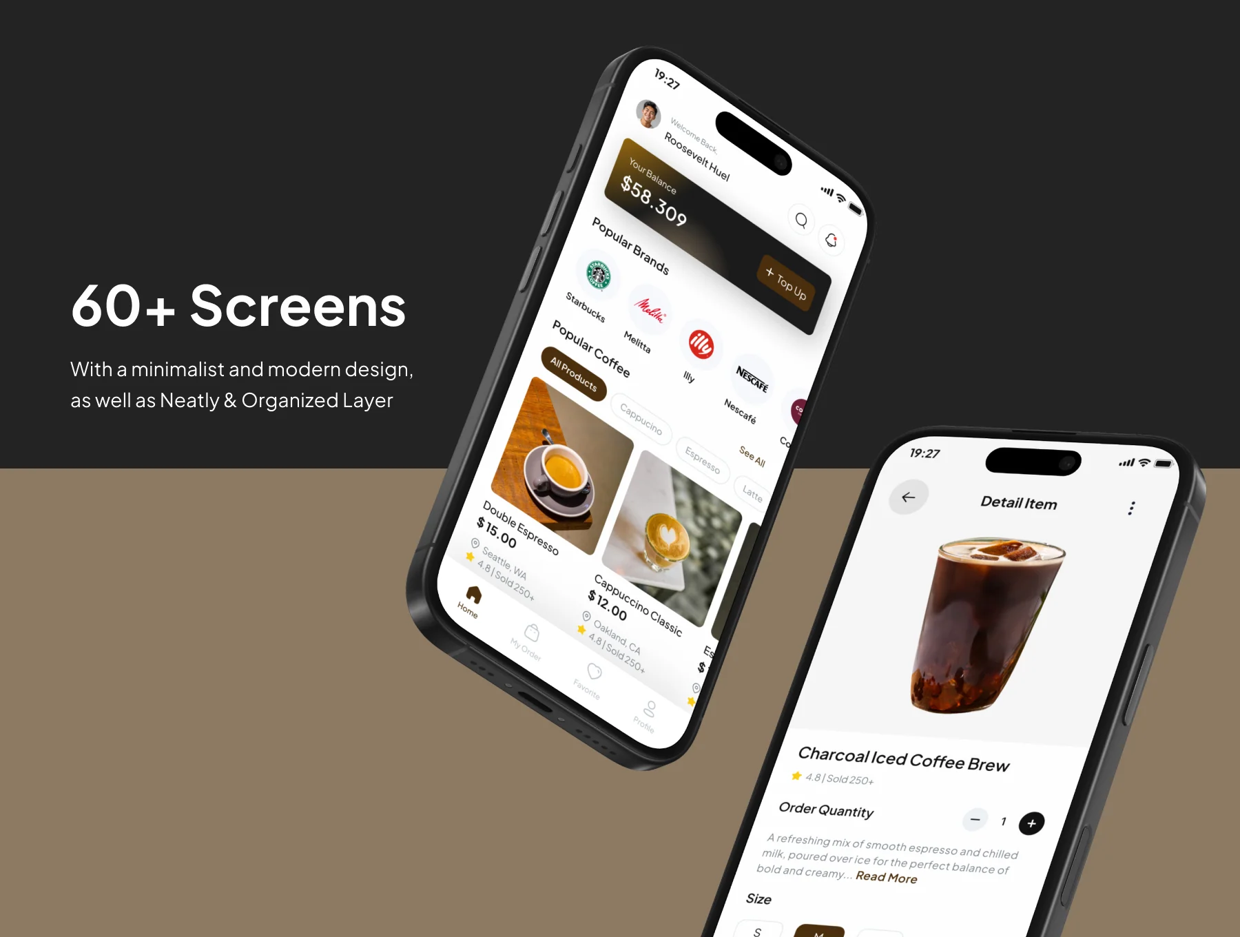 Roastly - Coffee Shop App Ui Kits 3