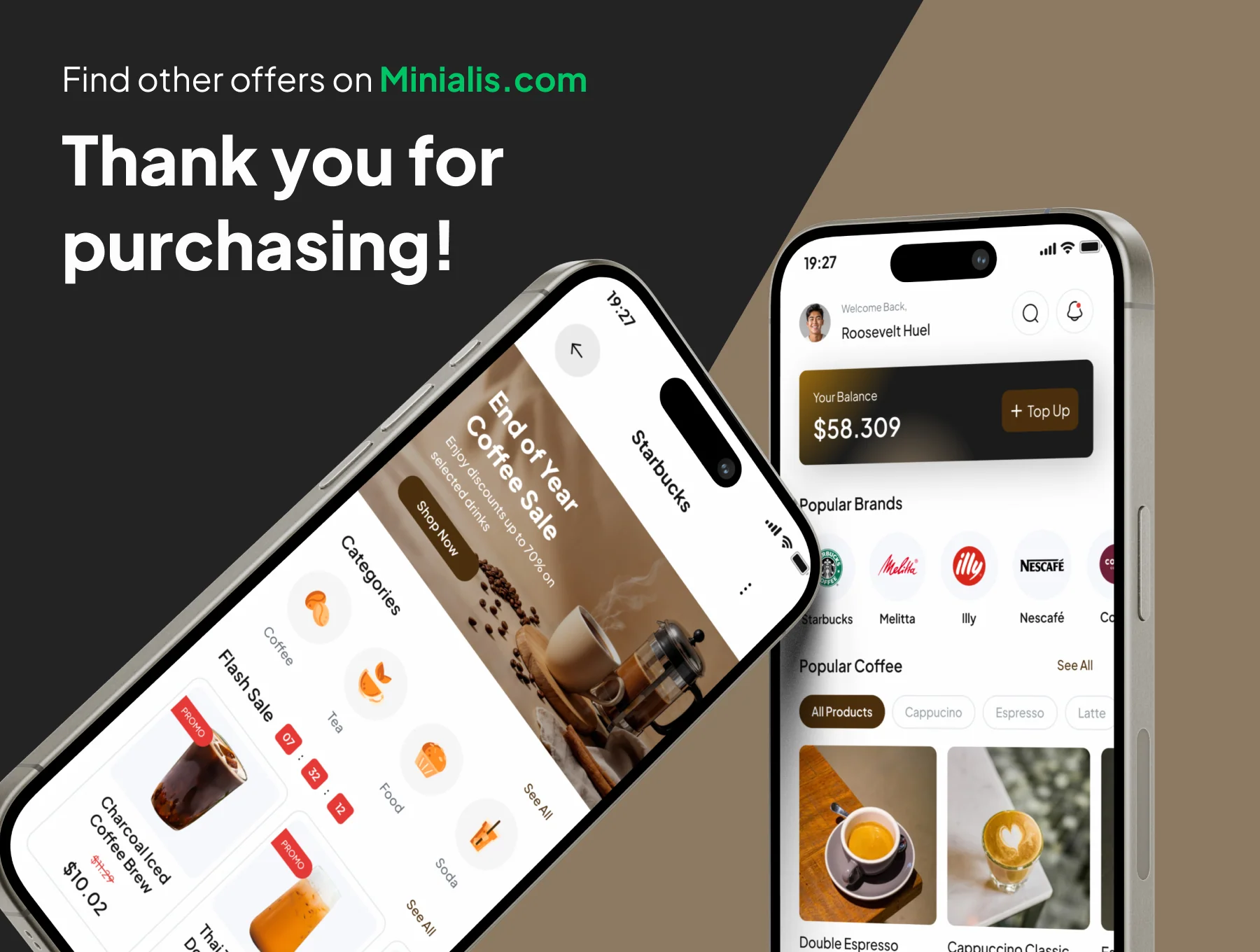Roastly - Coffee Shop App Ui Kits 6