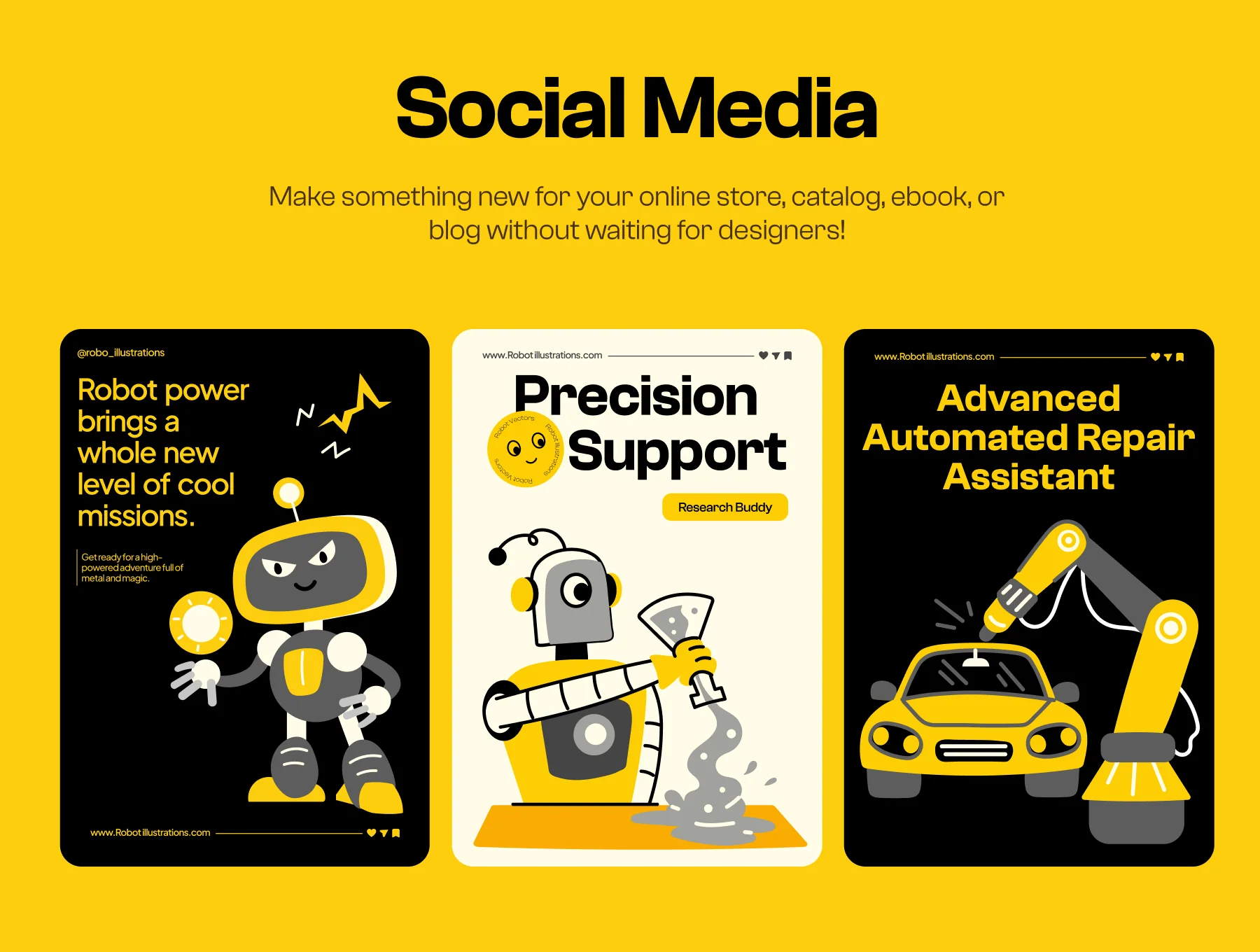 Robot Vector Collection 3