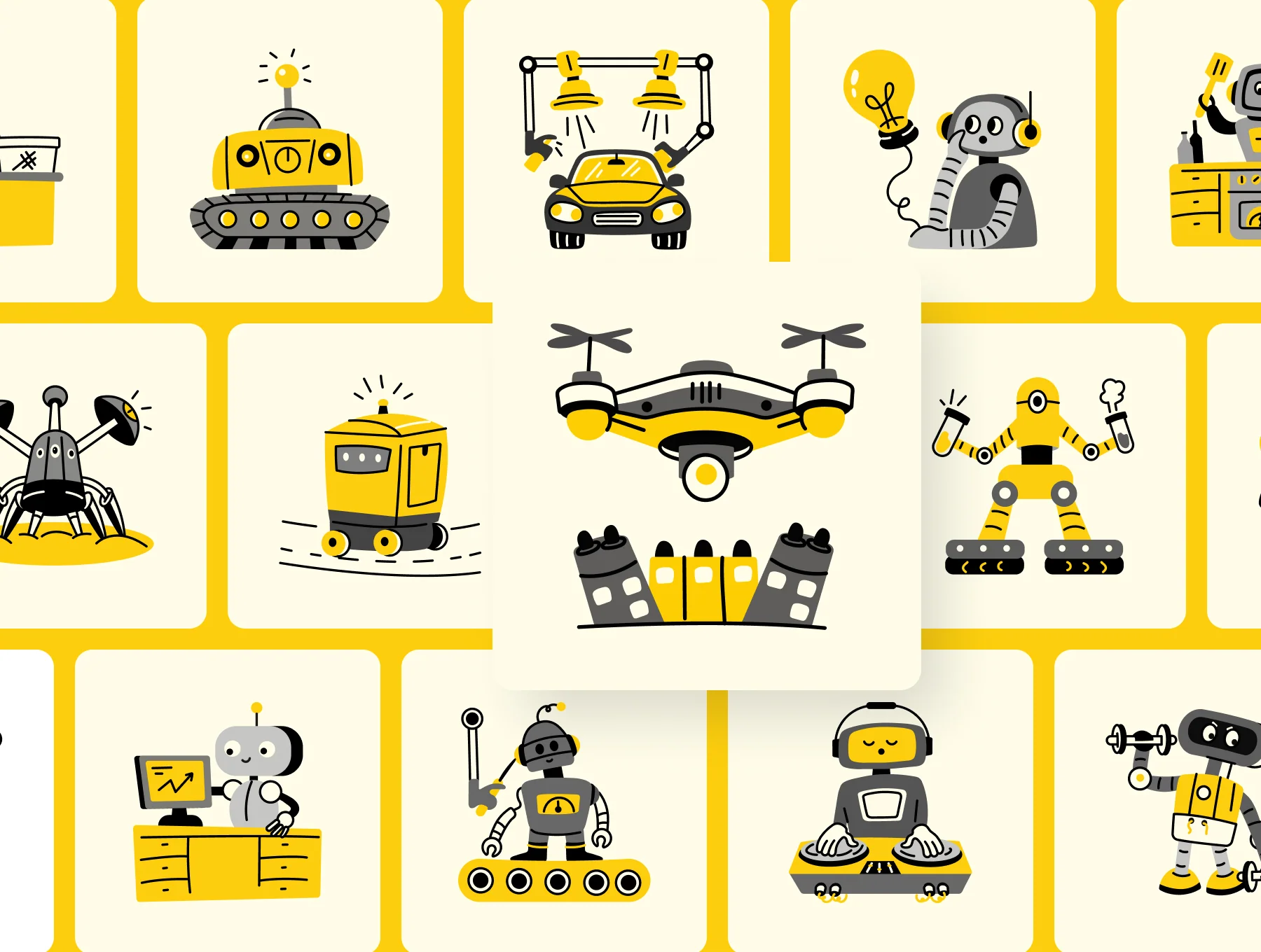 Robot Vector Collection 5
