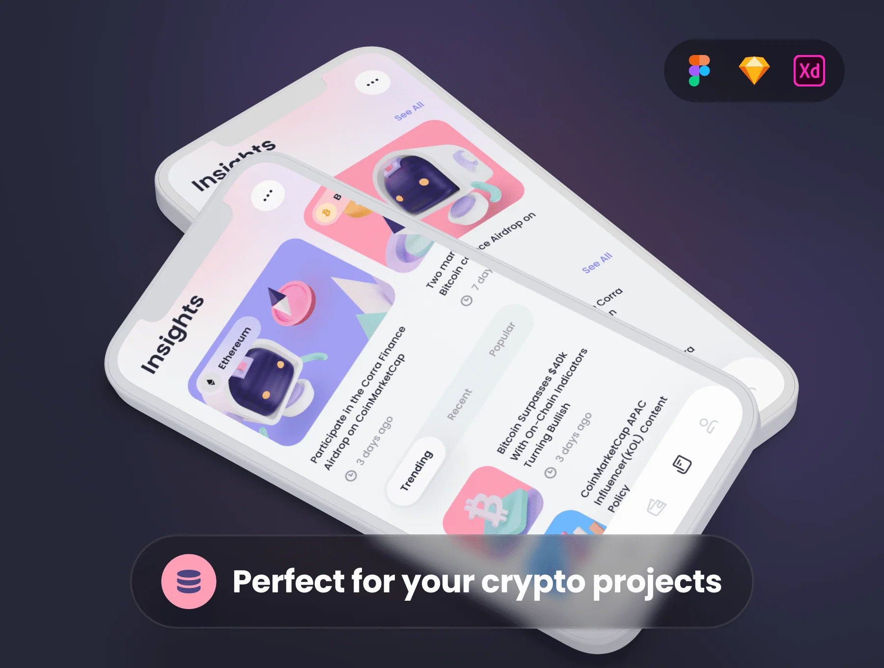Robot Wallet – Crypto iOS UI Kit 7