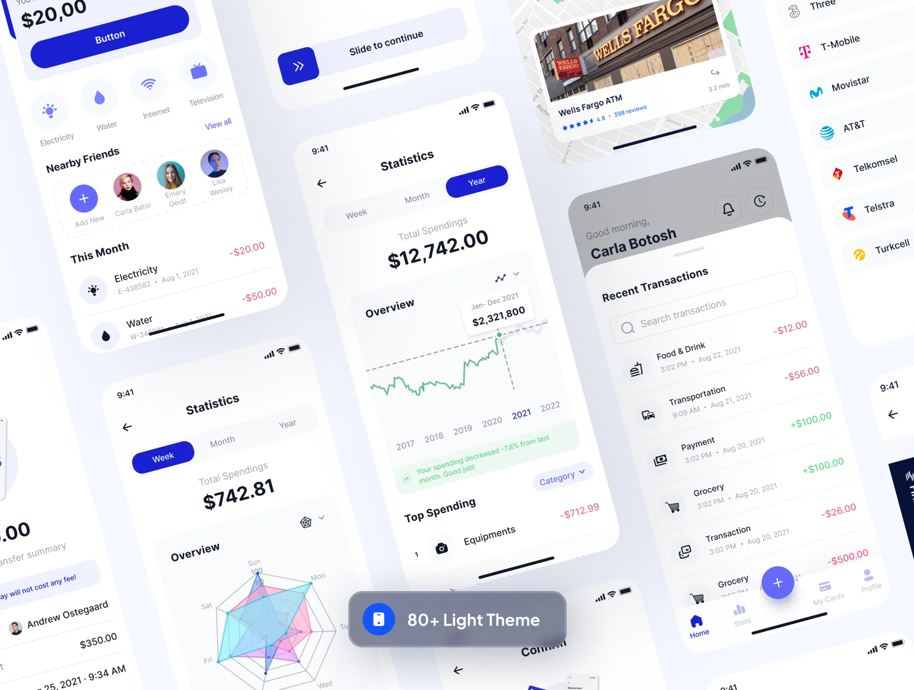 RocketPay - Finance Mobile App UI Kit 5