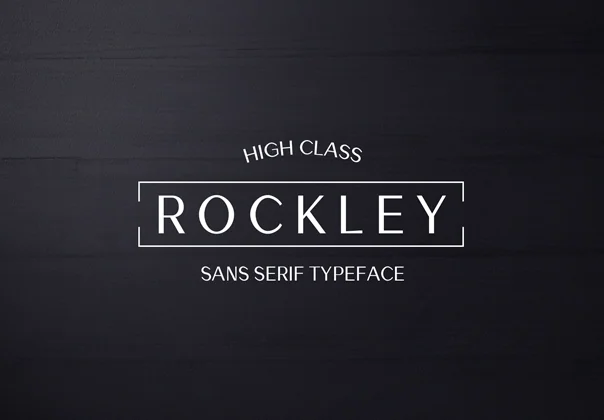 Rockley Sans Serif
