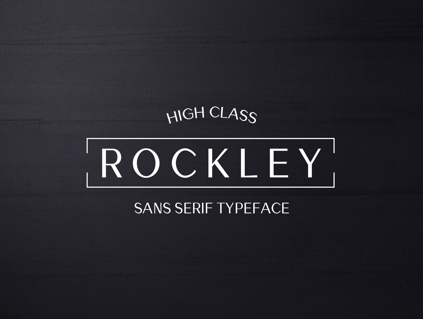 Rockley Sans Serif