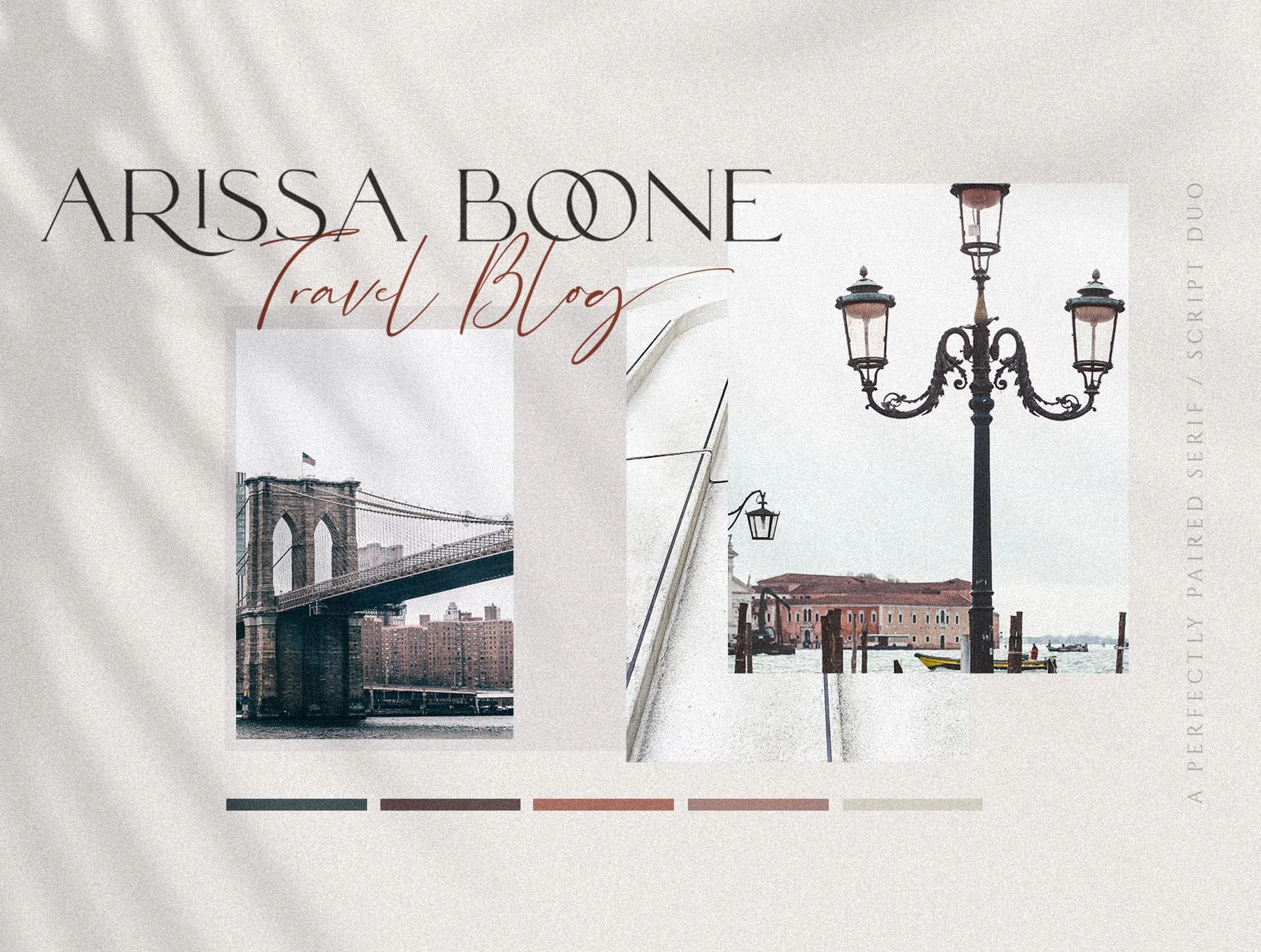 Rodetta Rossie Font Duo + Logos 4