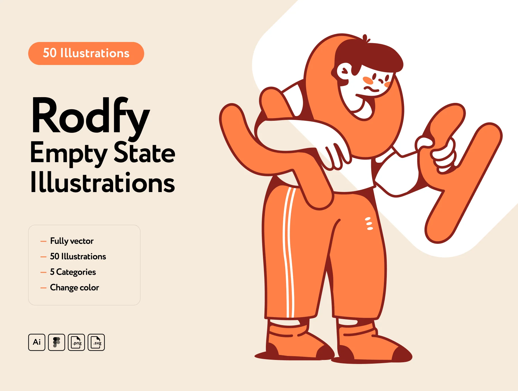 Rodfy Empty State Illustrations