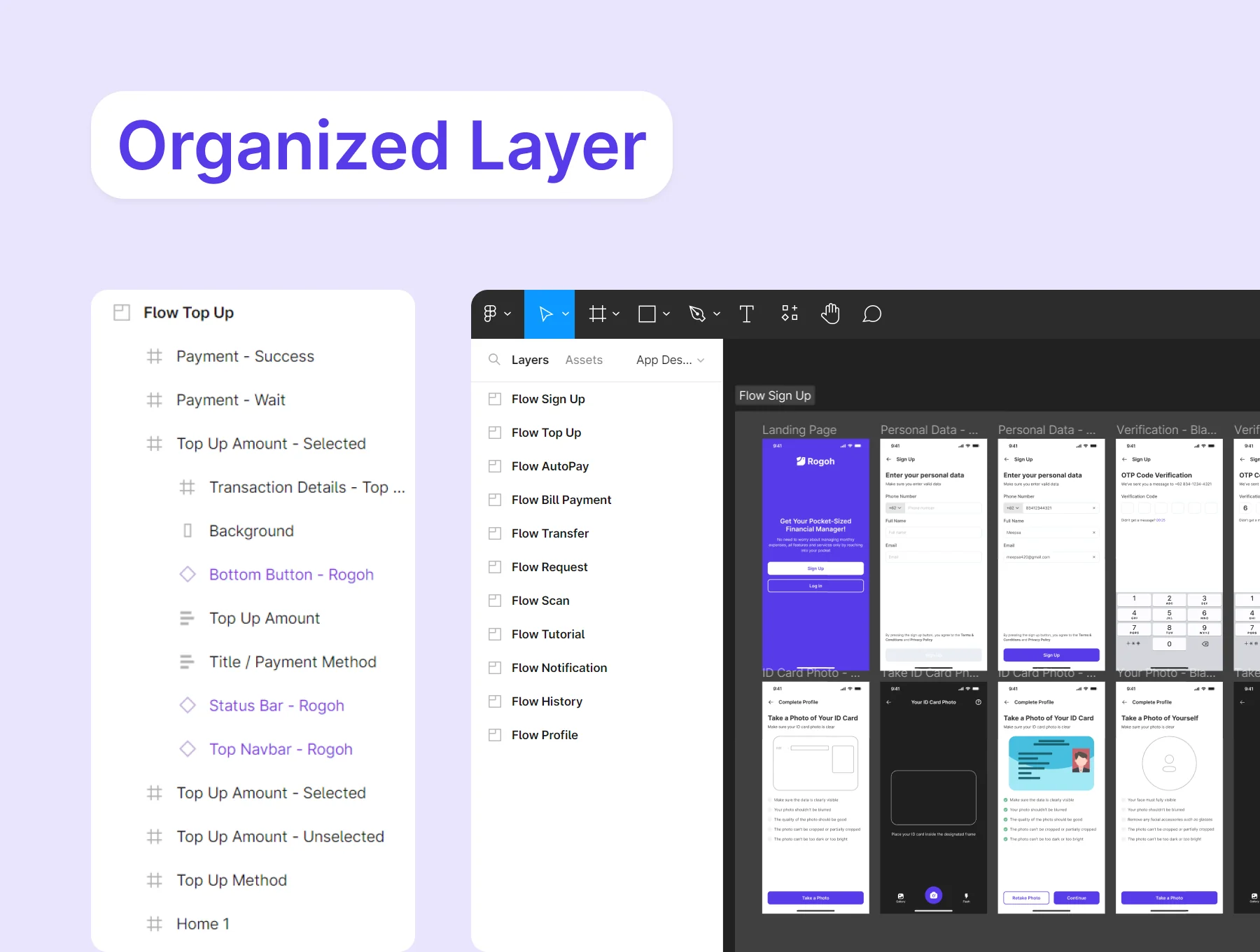 Rogoh - E Wallet Application UI Kit 3
