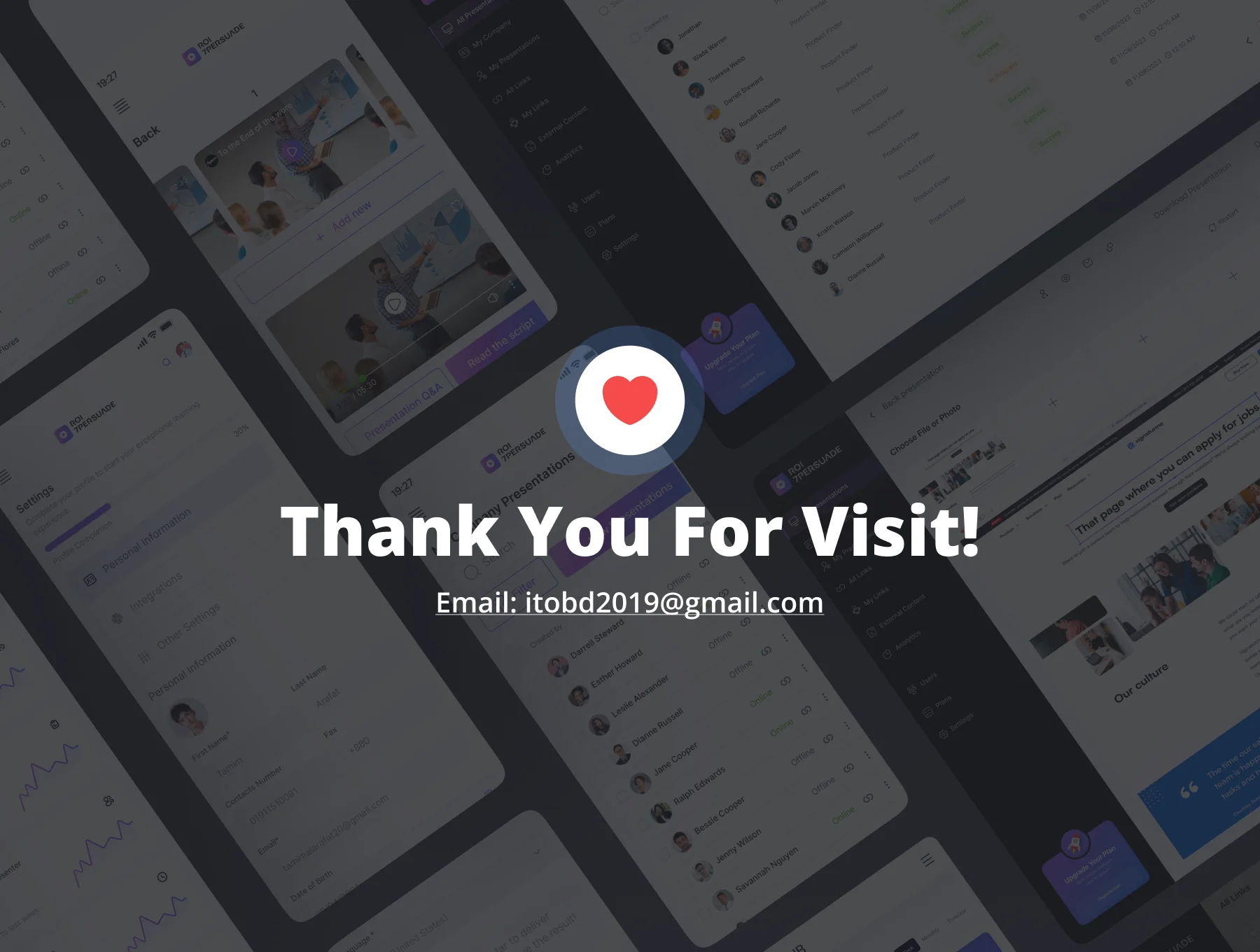 ROI7PRESUADE - Pitch Deck Dashboard UI Kit 6