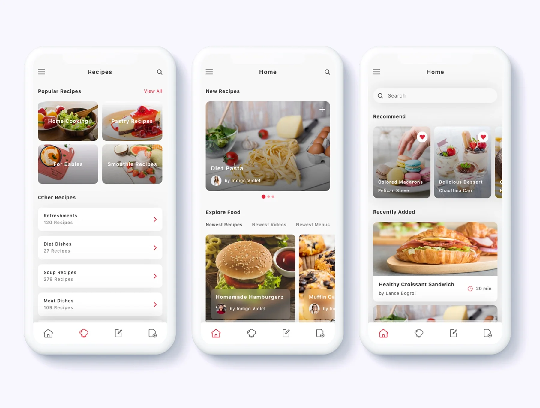 Roka - Recipes and Food Plan App UI Kit 2