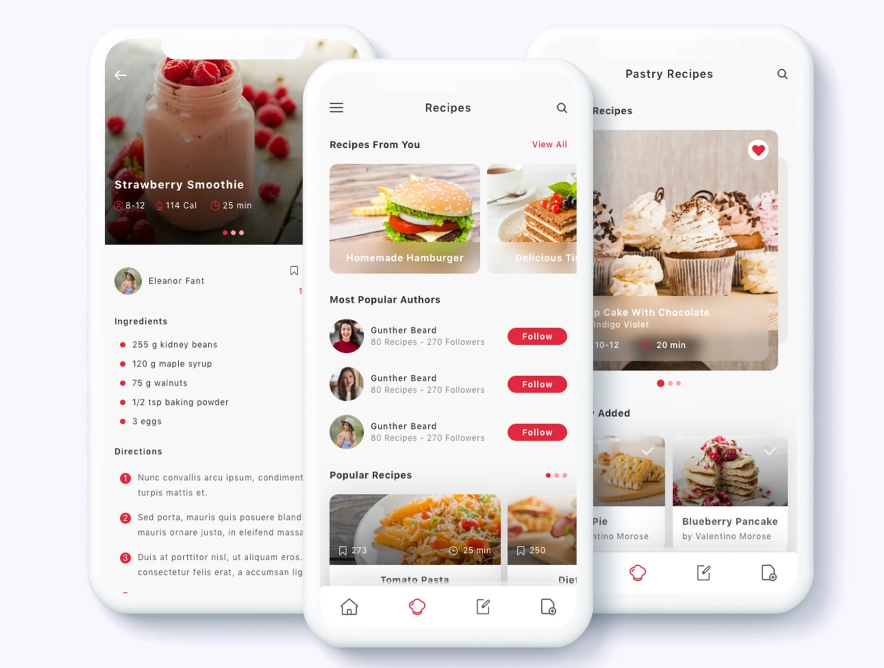Roka - Recipes and Food Plan App UI Kit 3
