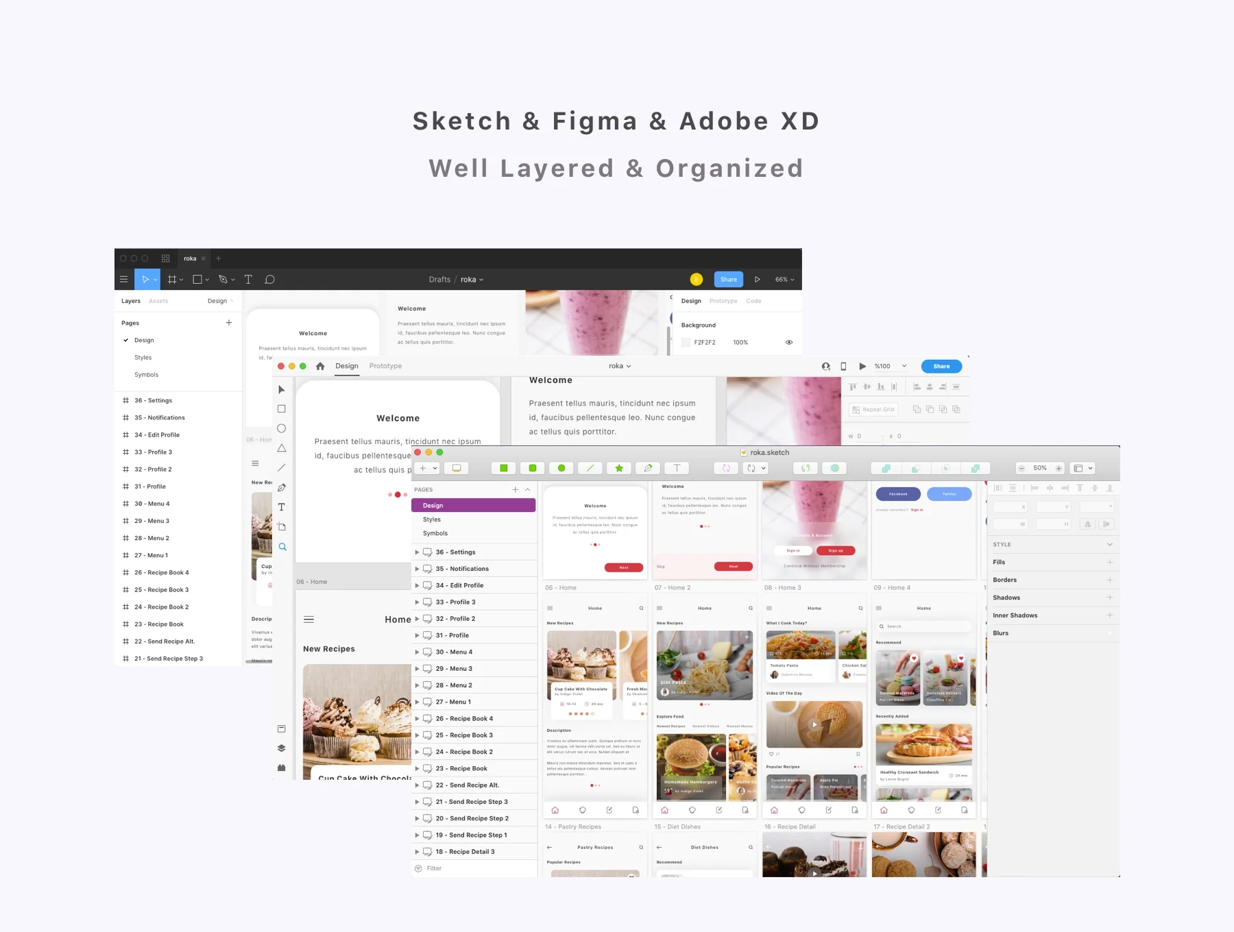 Roka - Recipes and Food Plan App UI Kit 5