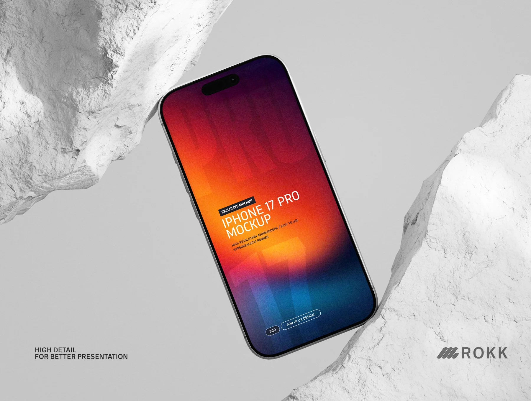 ROKK - iPhone 17 Pro Mockup 2