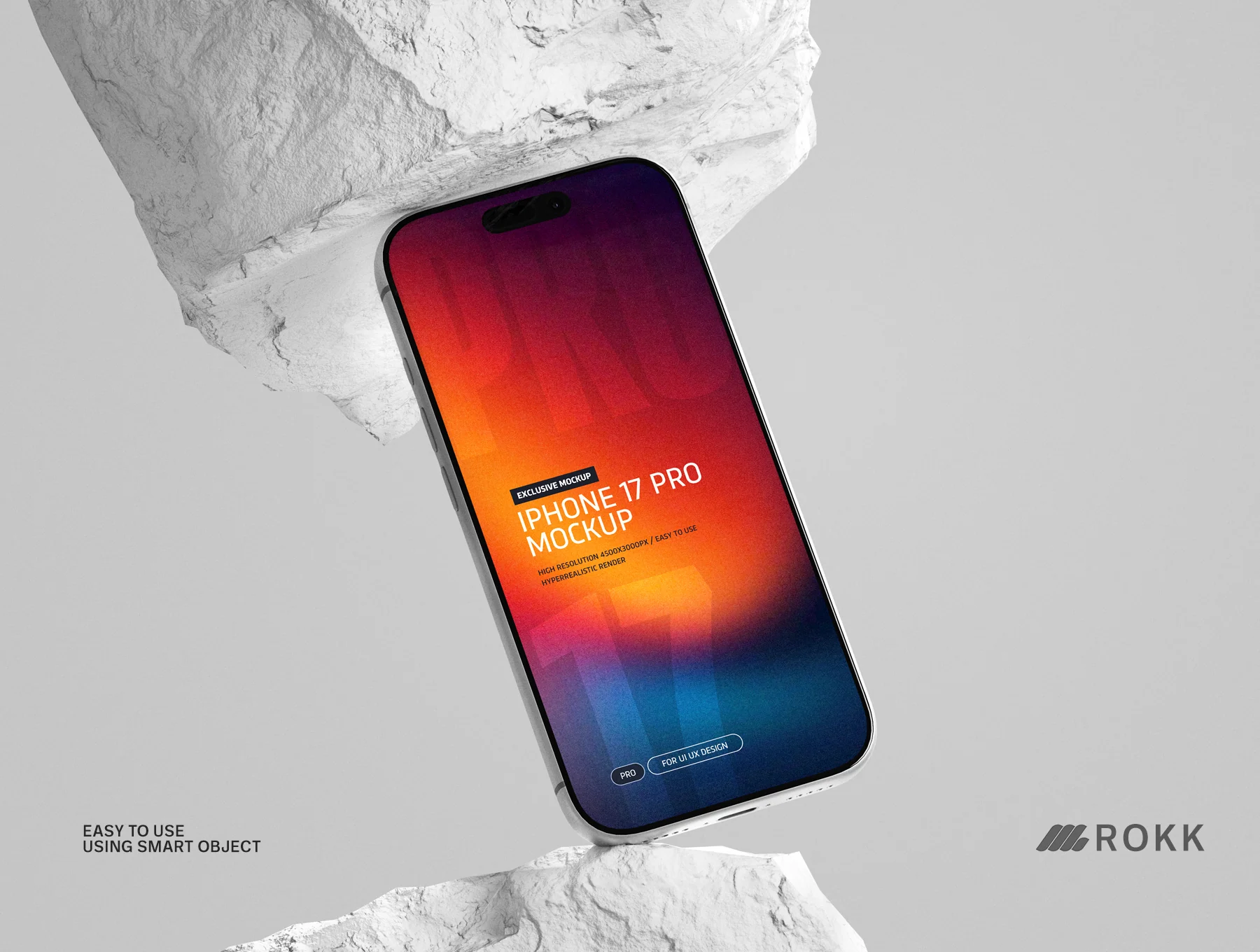 ROKK - iPhone 17 Pro Mockup 3