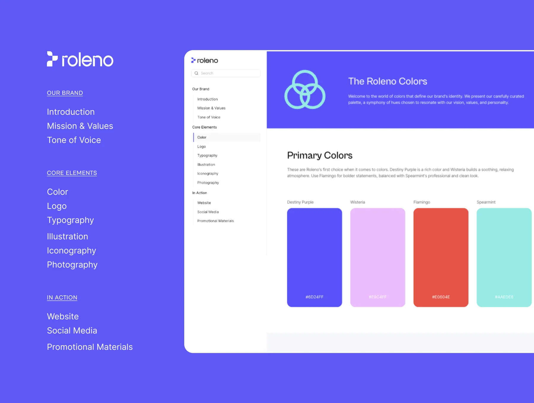 Roleno - Brand Guidelines Template 2