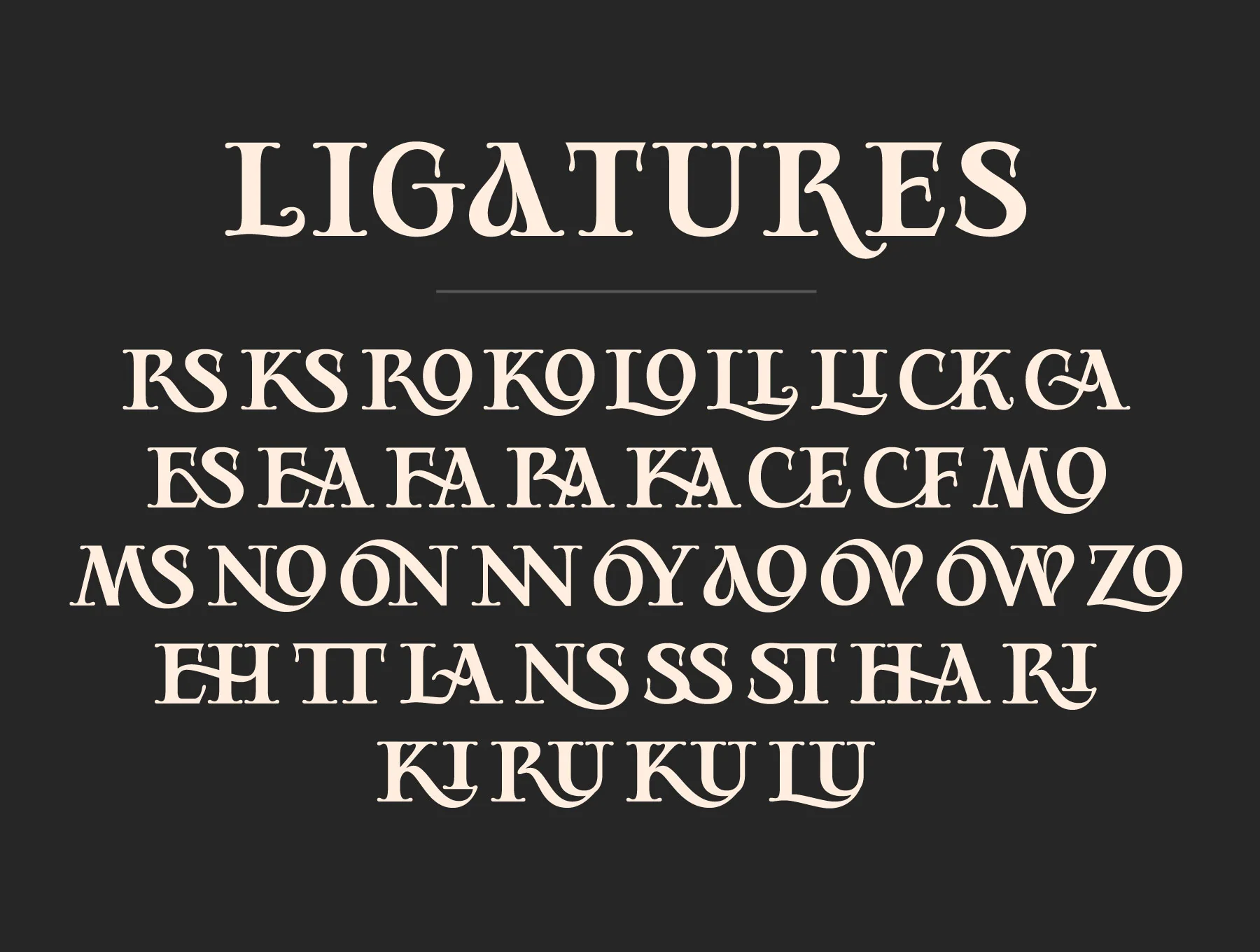 Rollions Font 6