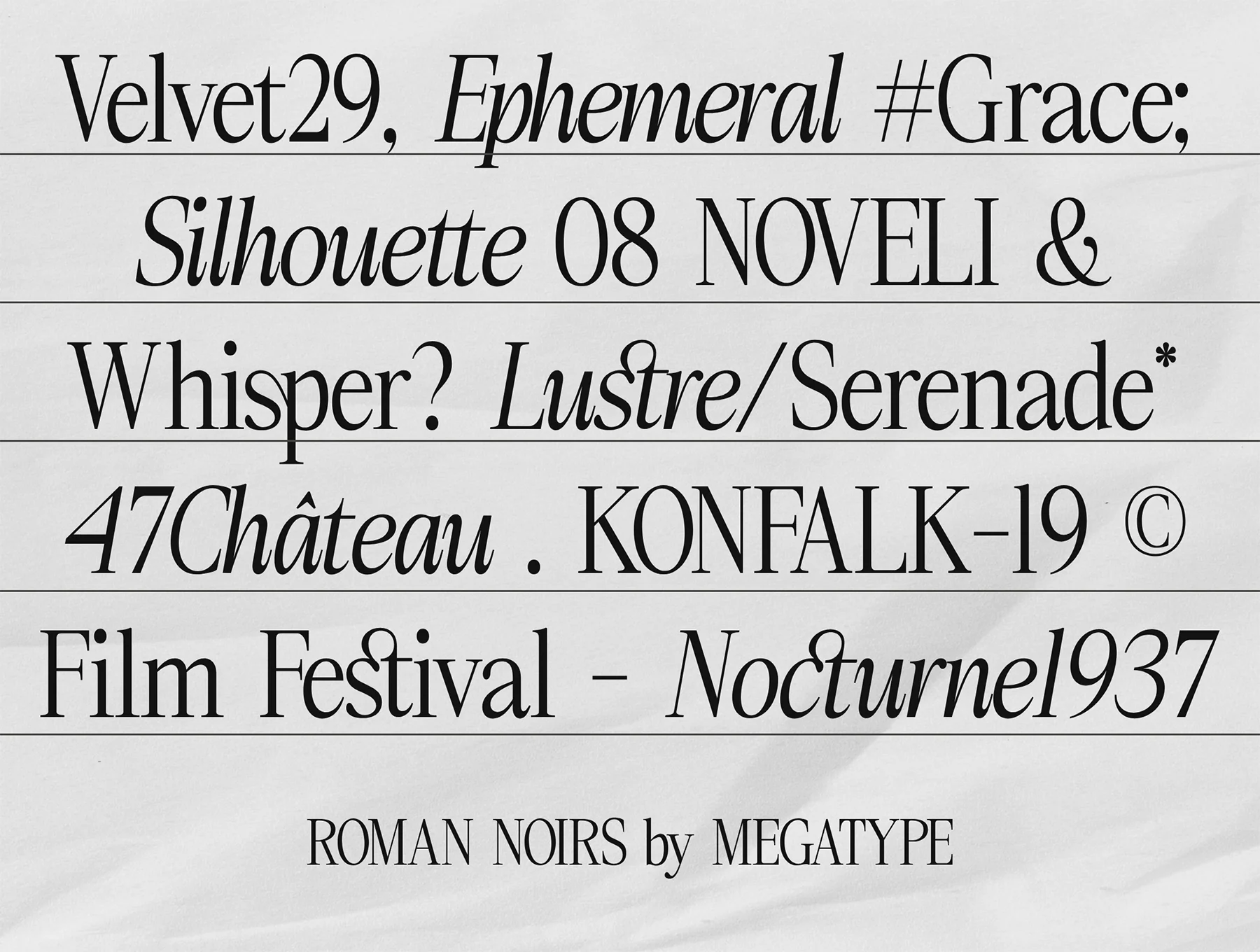 Roman Noirs 5