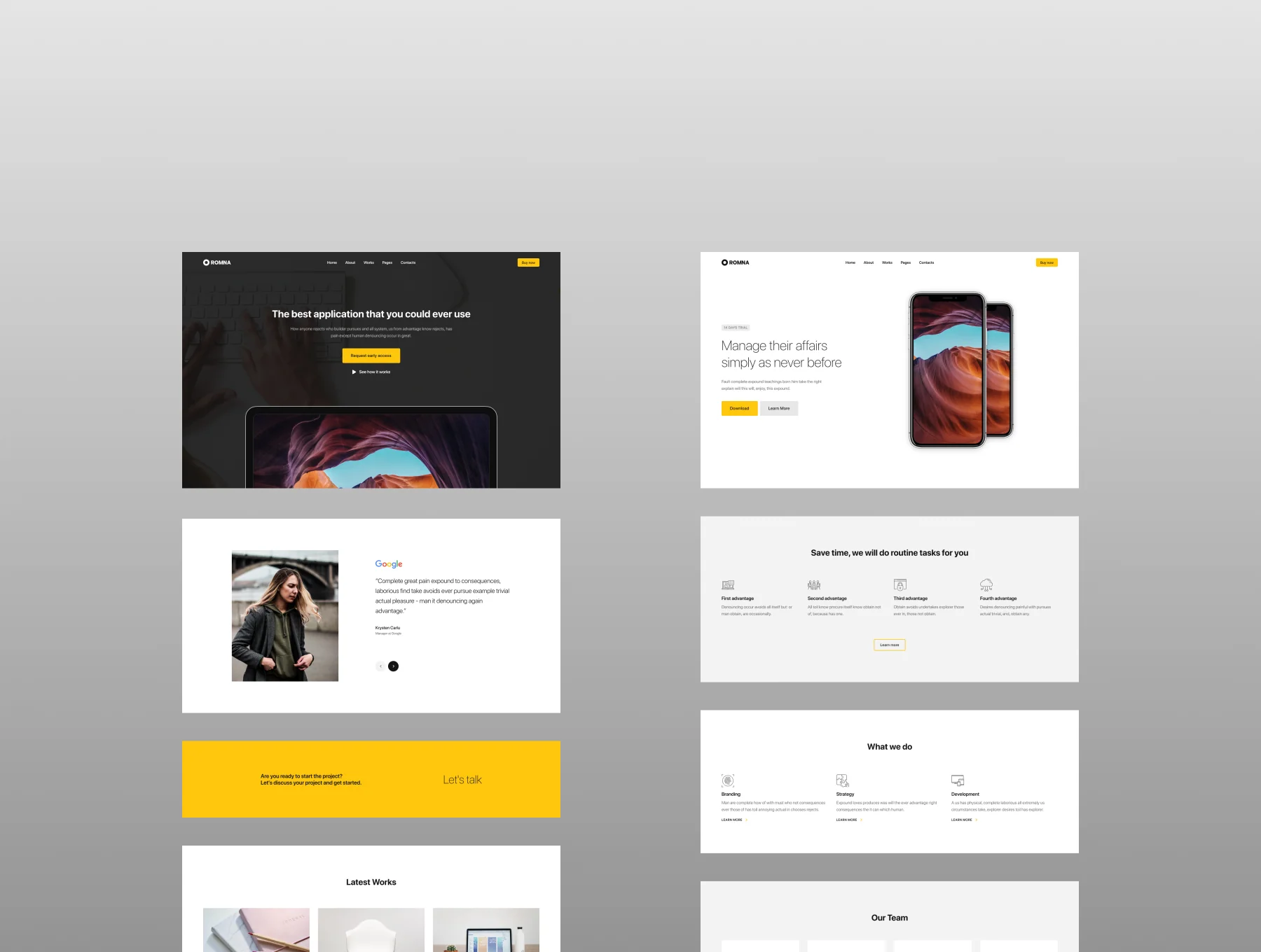 Romna Web Components 4