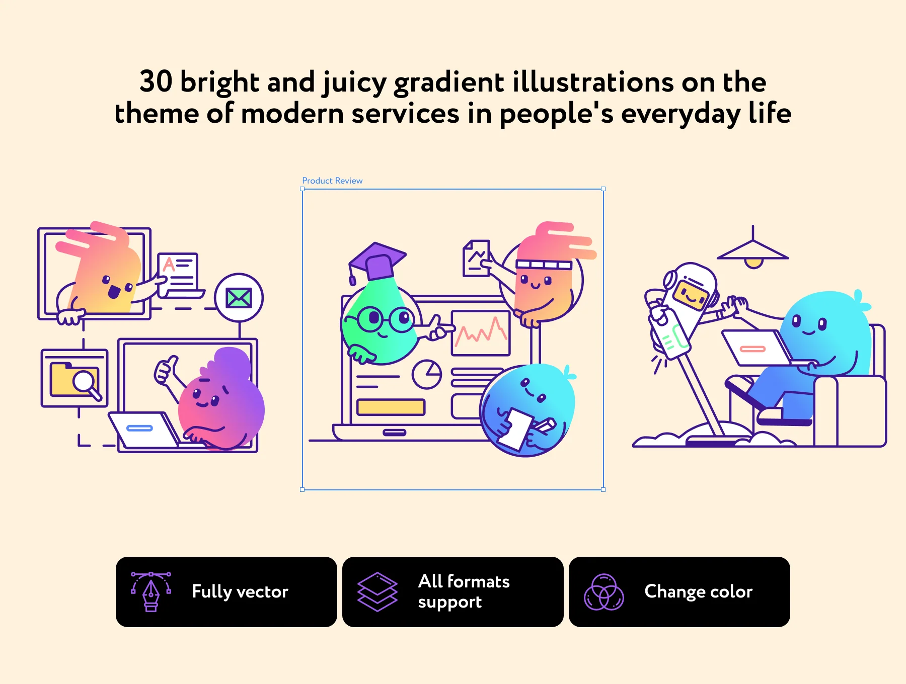 Ronky Future Services Illustrations 2