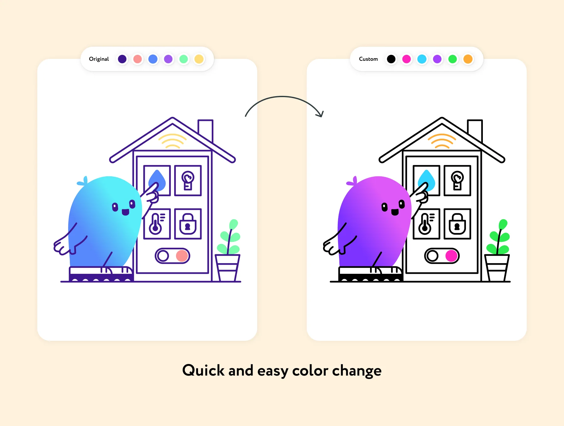 Ronky Future Services Illustrations 5