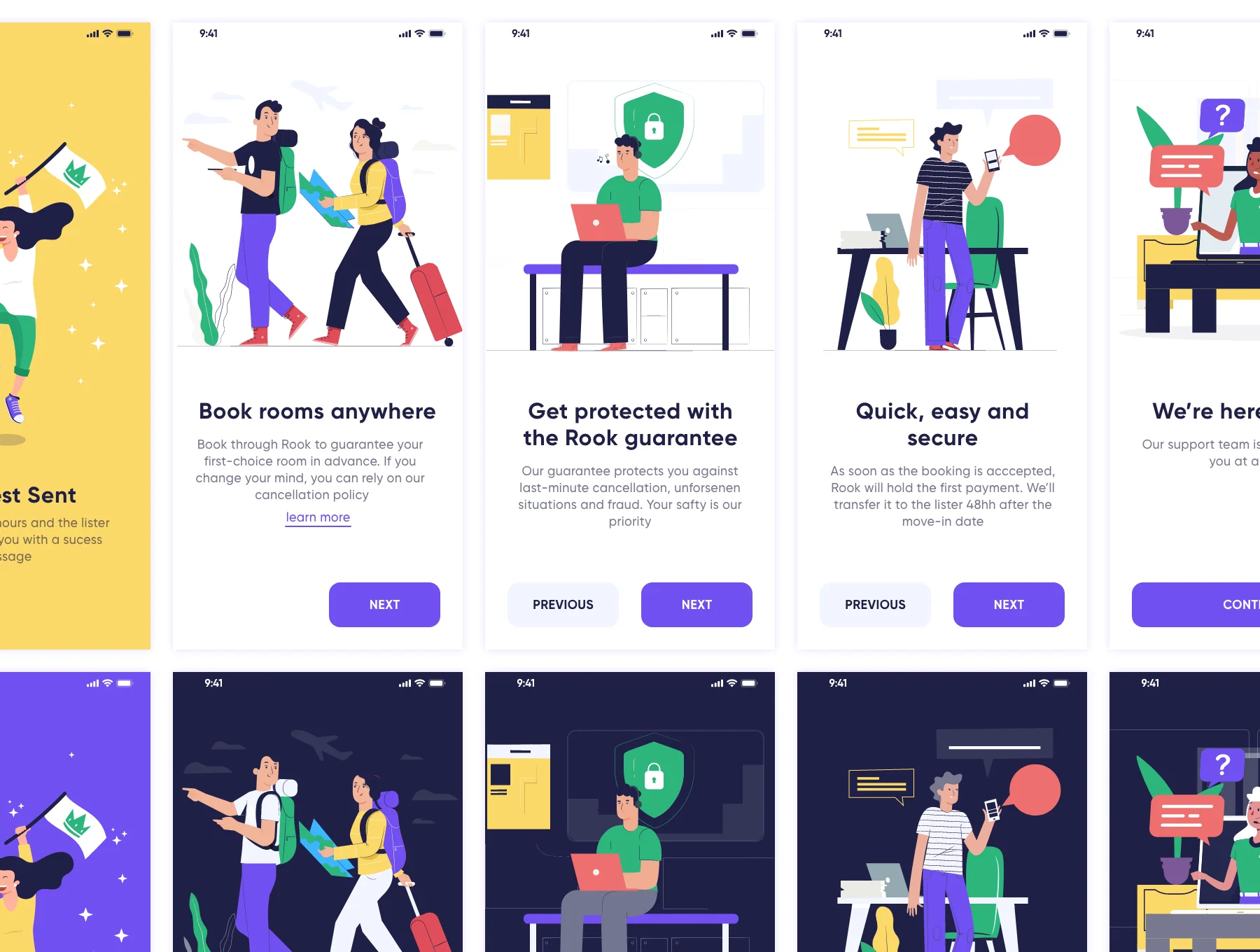 Rook - Room Booking and Real-Estate App UI Kit 5