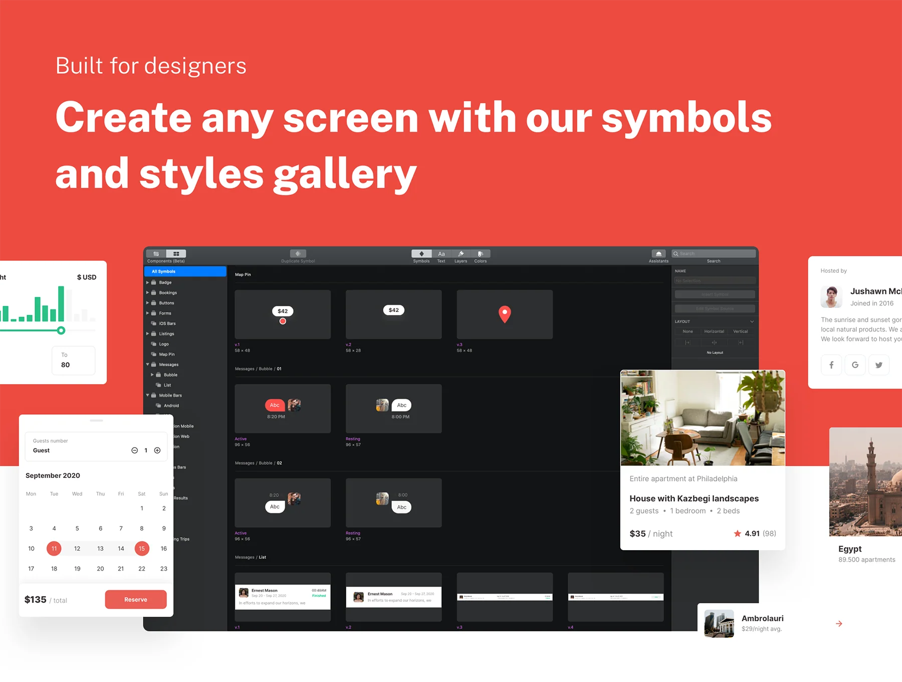 Roomsfy Web and Mobile UI kit 5