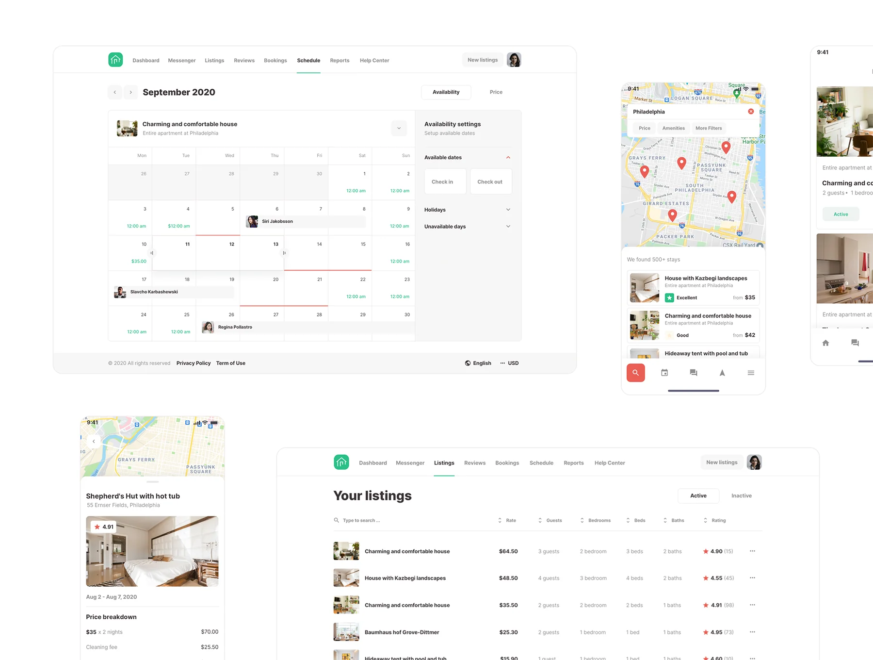 Roomsfy Web and Mobile UI kit 8
