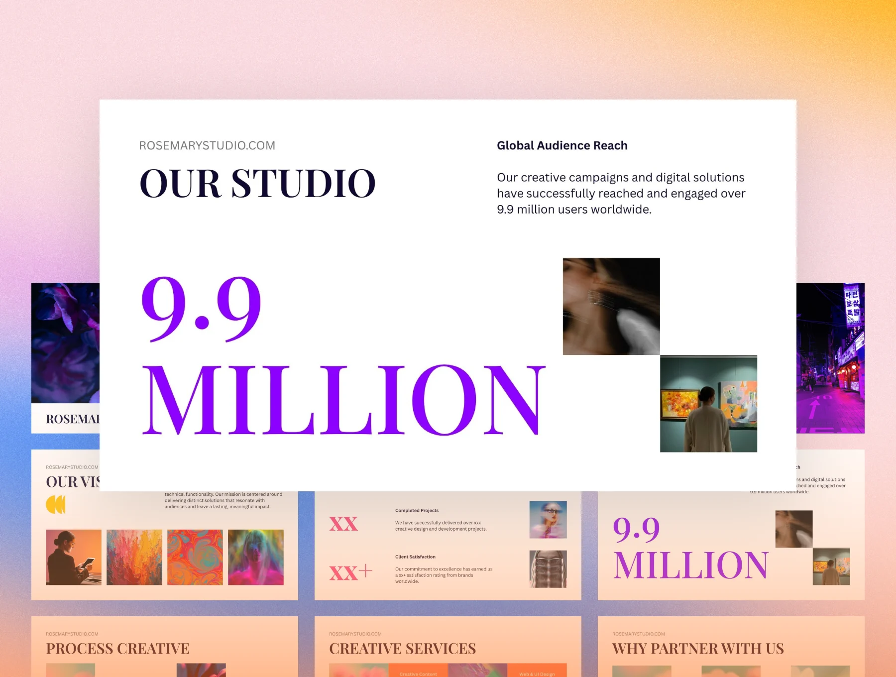 Rosemary - Agency & Creative Studio Presentation 4