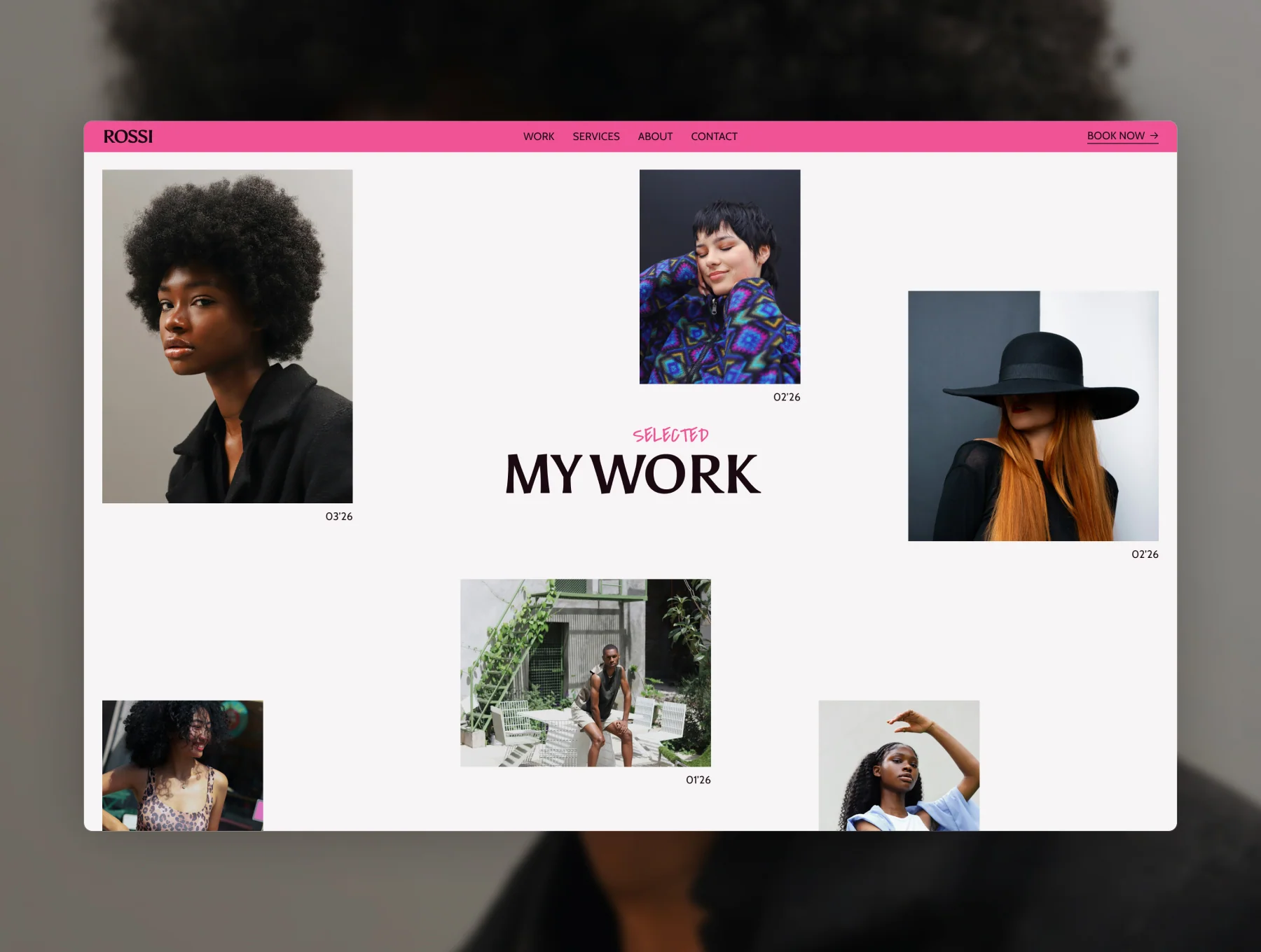 Rossi – Hairstylist Website 2
