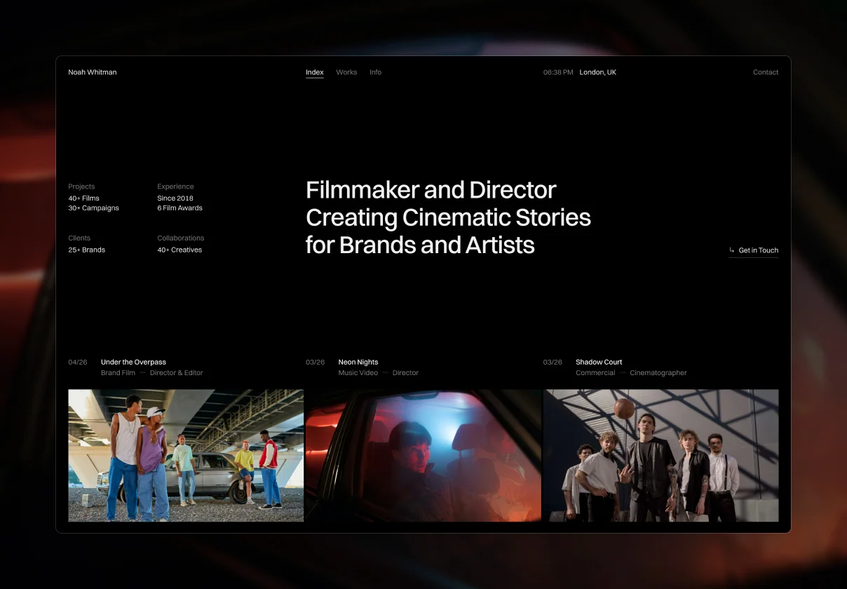 Whitman – Video Portfolio