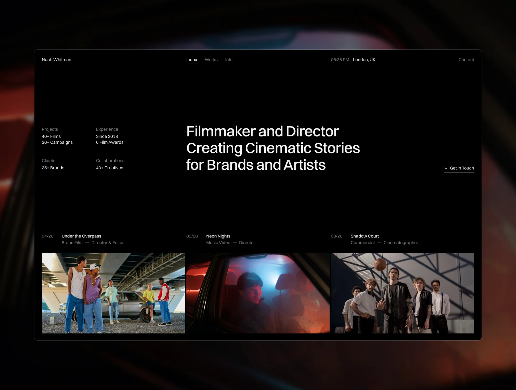 Whitman – Video
Portfolio