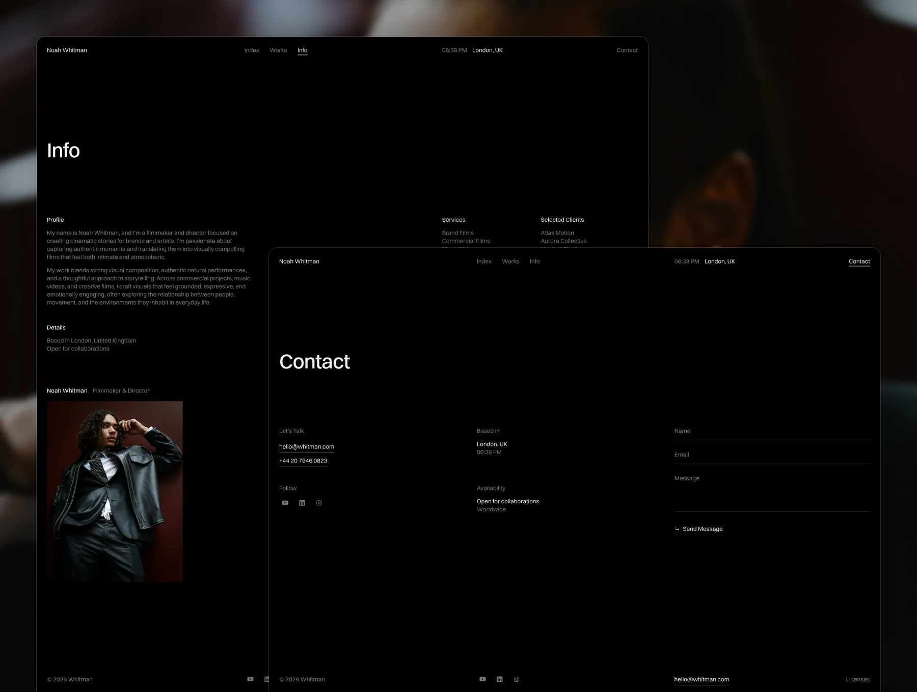 Whitman – Video Portfolio 4