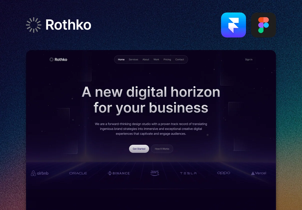 Rothko - Framer Template
