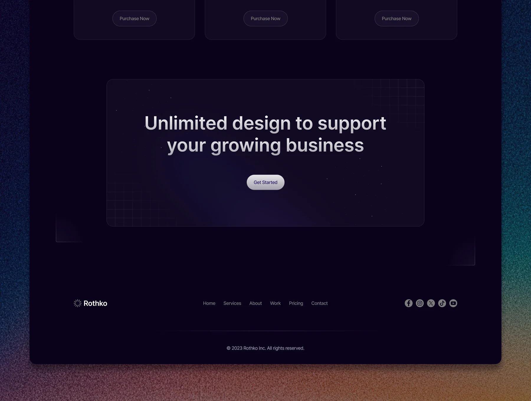 Rothko - Framer Template 6