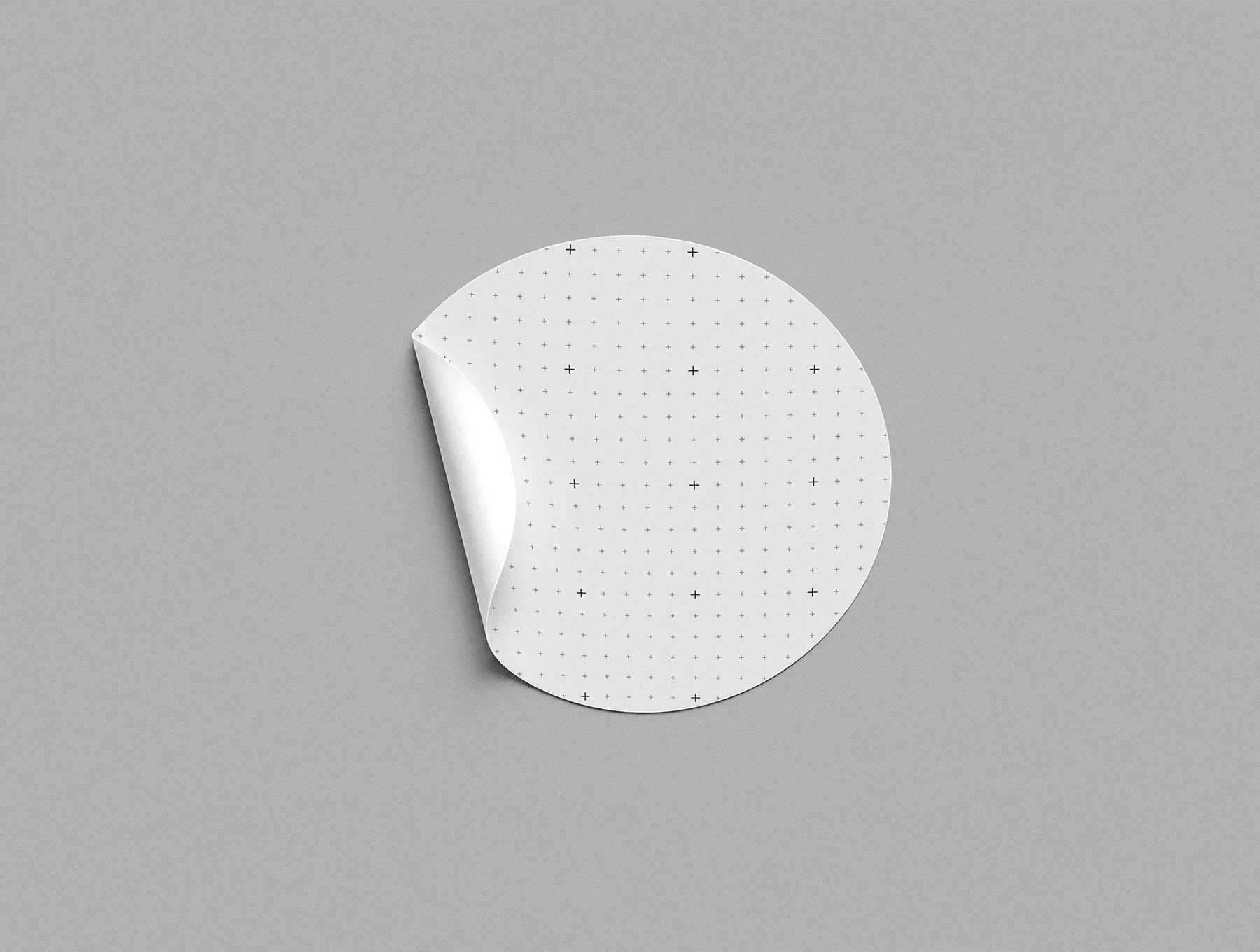 Round Sticker Mockup – 4 Editable PSD Scenes 4
