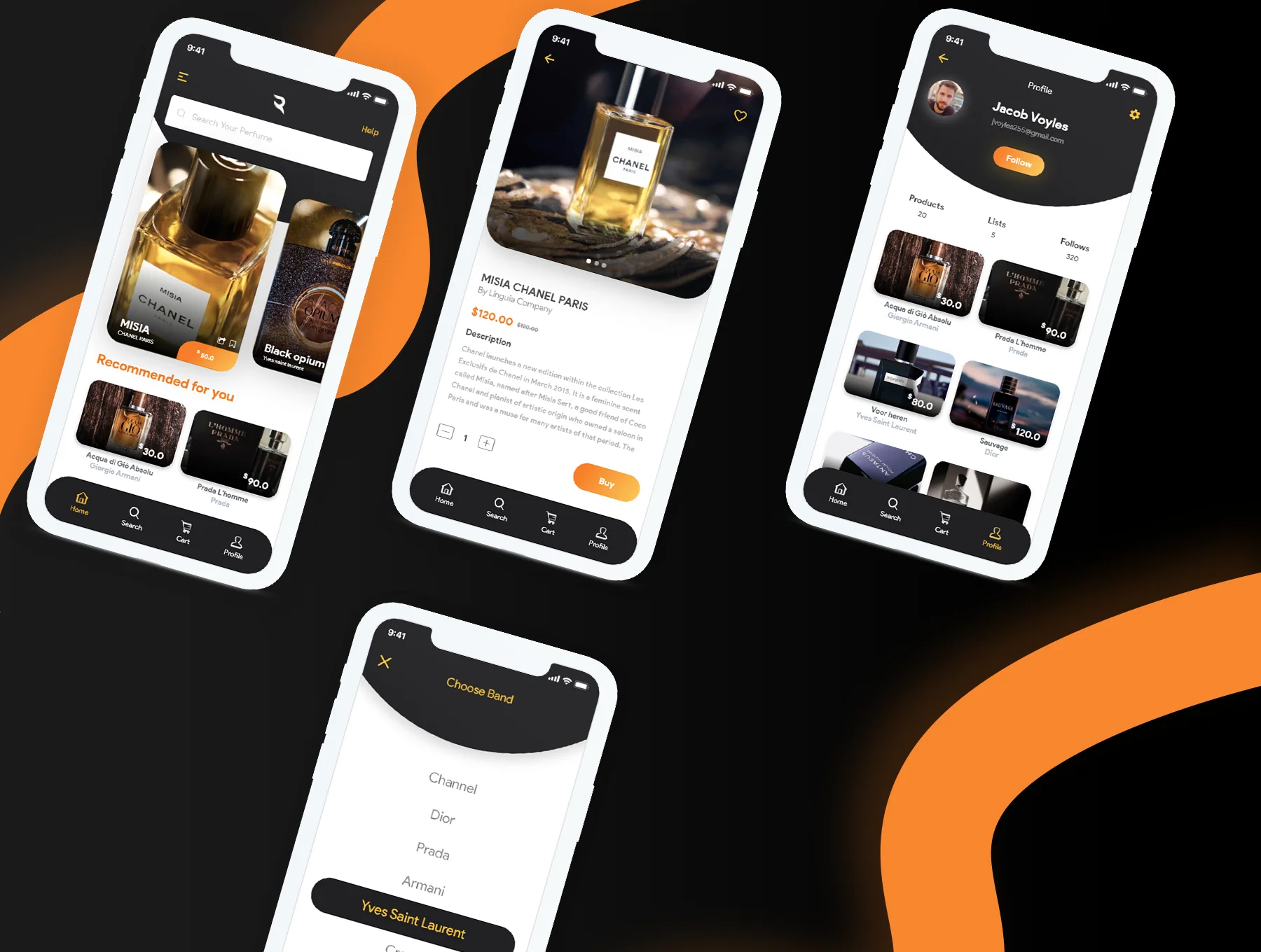 Roundy Perfume Shop App UI Kit 6