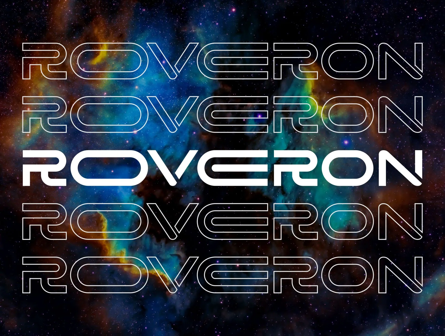 Roveron - Contemporary Wide Display Font
