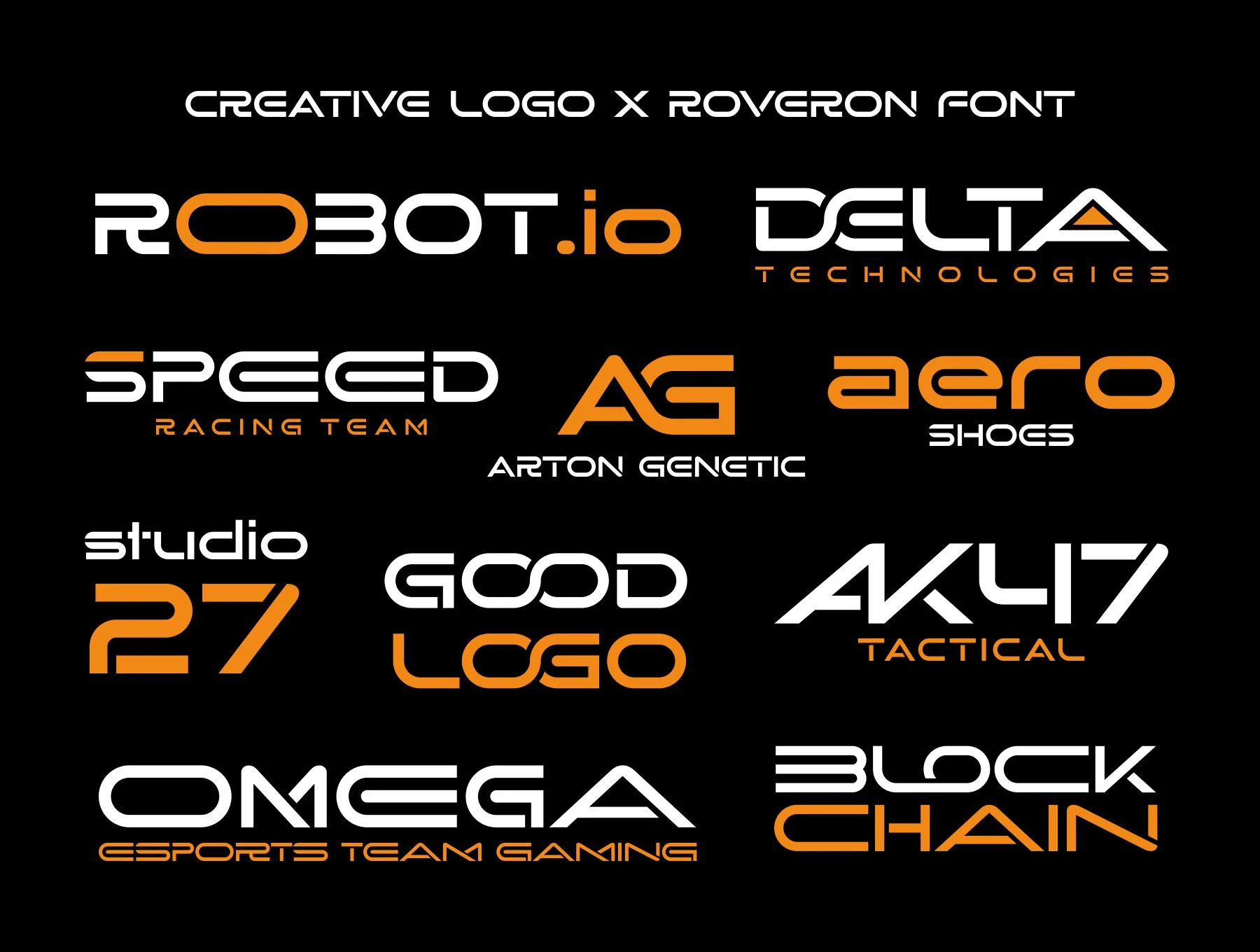 Roveron - Contemporary Wide Display Font 3
