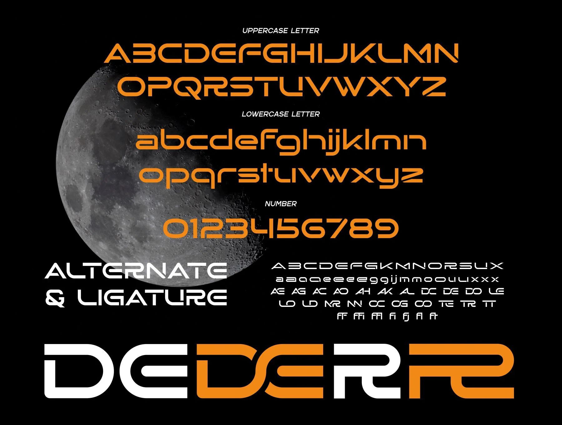 Roveron - Contemporary Wide Display Font 7
