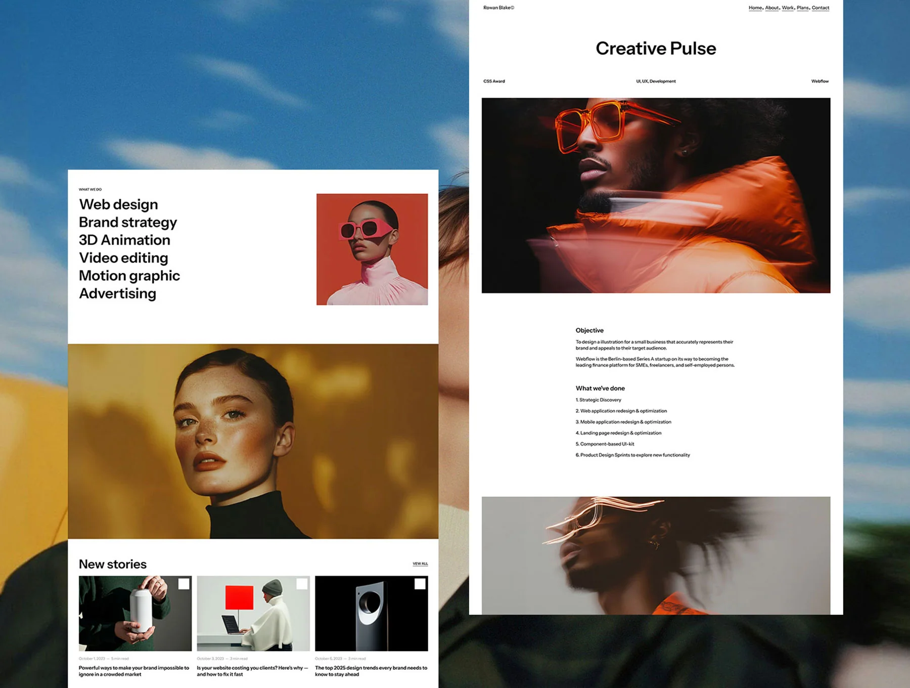 Rowan - Framer and Webflow Template 3