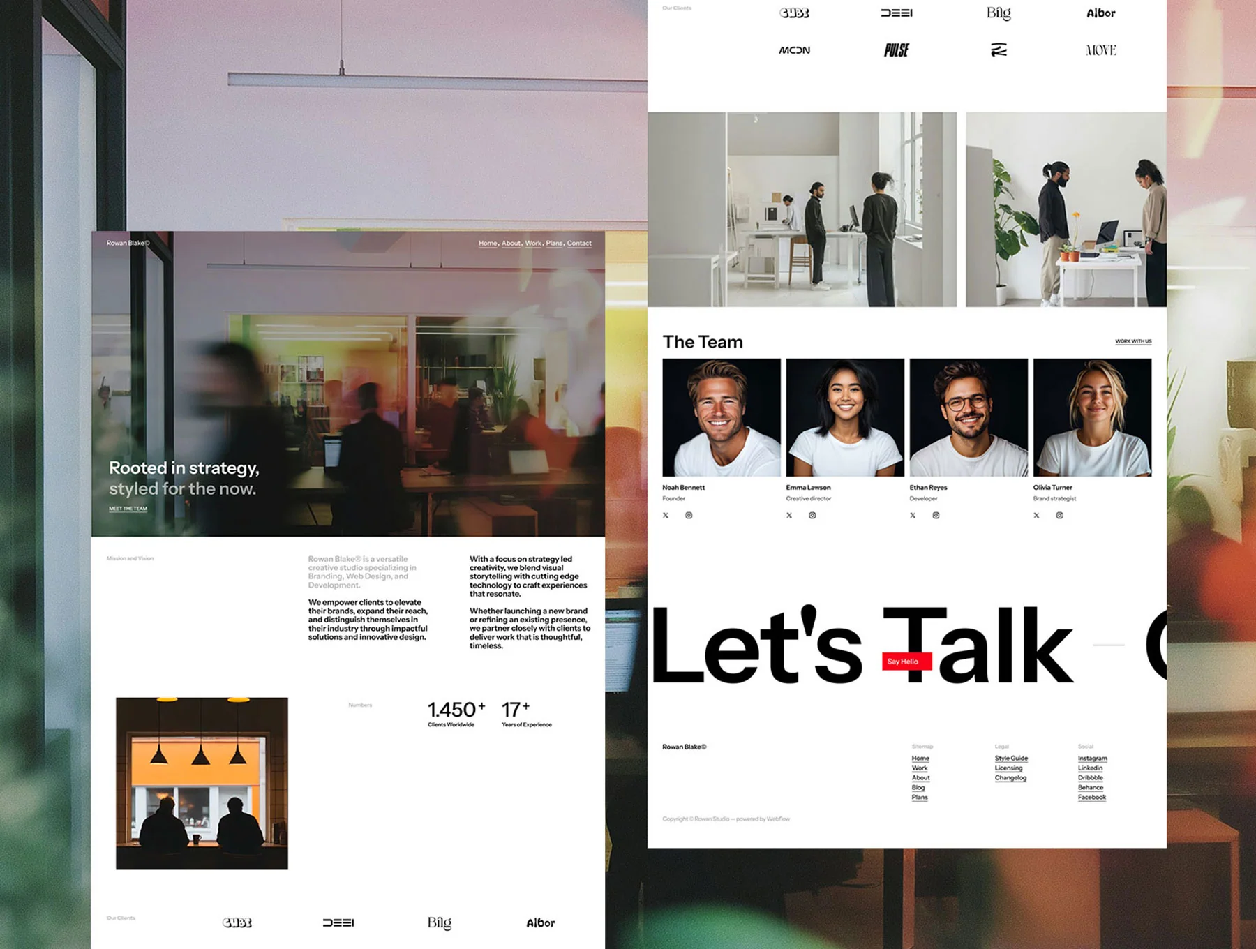 Rowan - Framer and Webflow Template 4