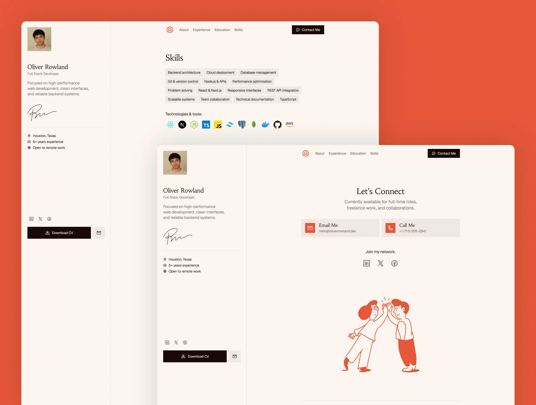 Rowland – Resume & CV 4