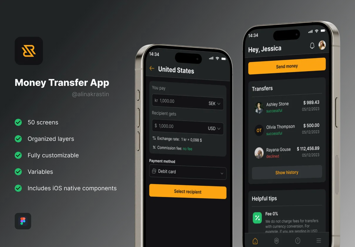 RR - Money Transfer App