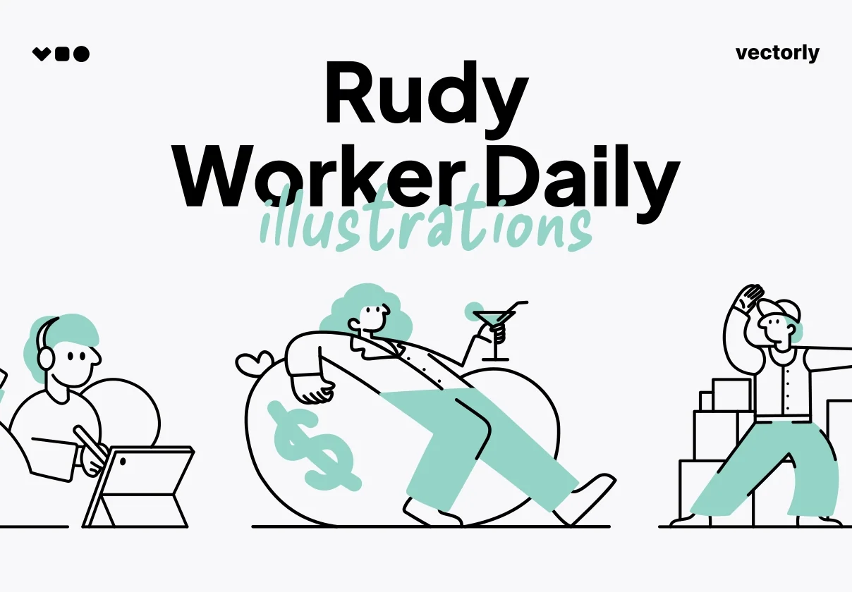 Rudy Worker Daily Illustrations