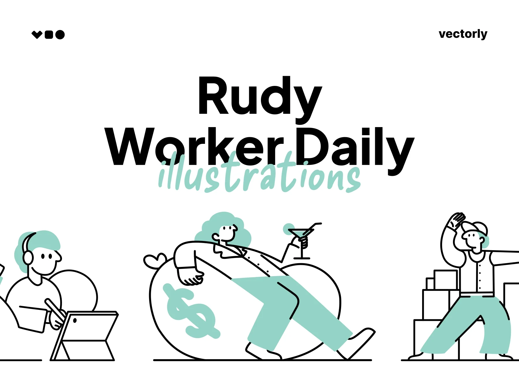 Rudy Worker Daily Illustrations