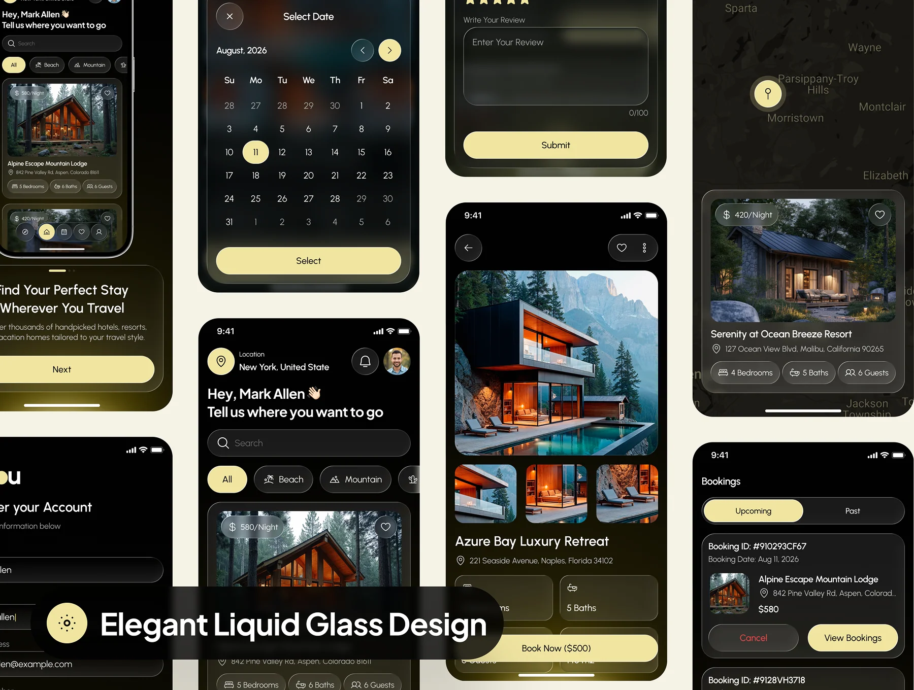rueou - Hotel Booking App UI Kit 7