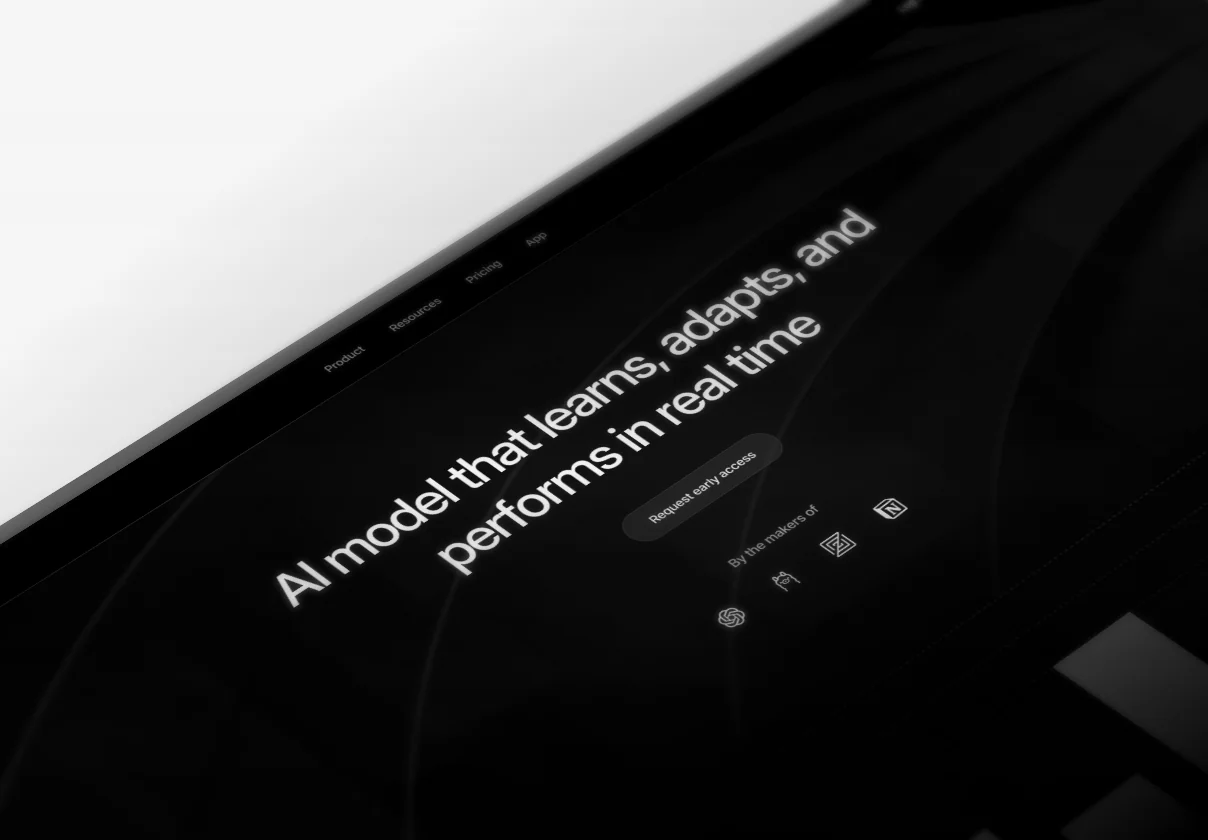 Run 1.0 – AI Model Website Template